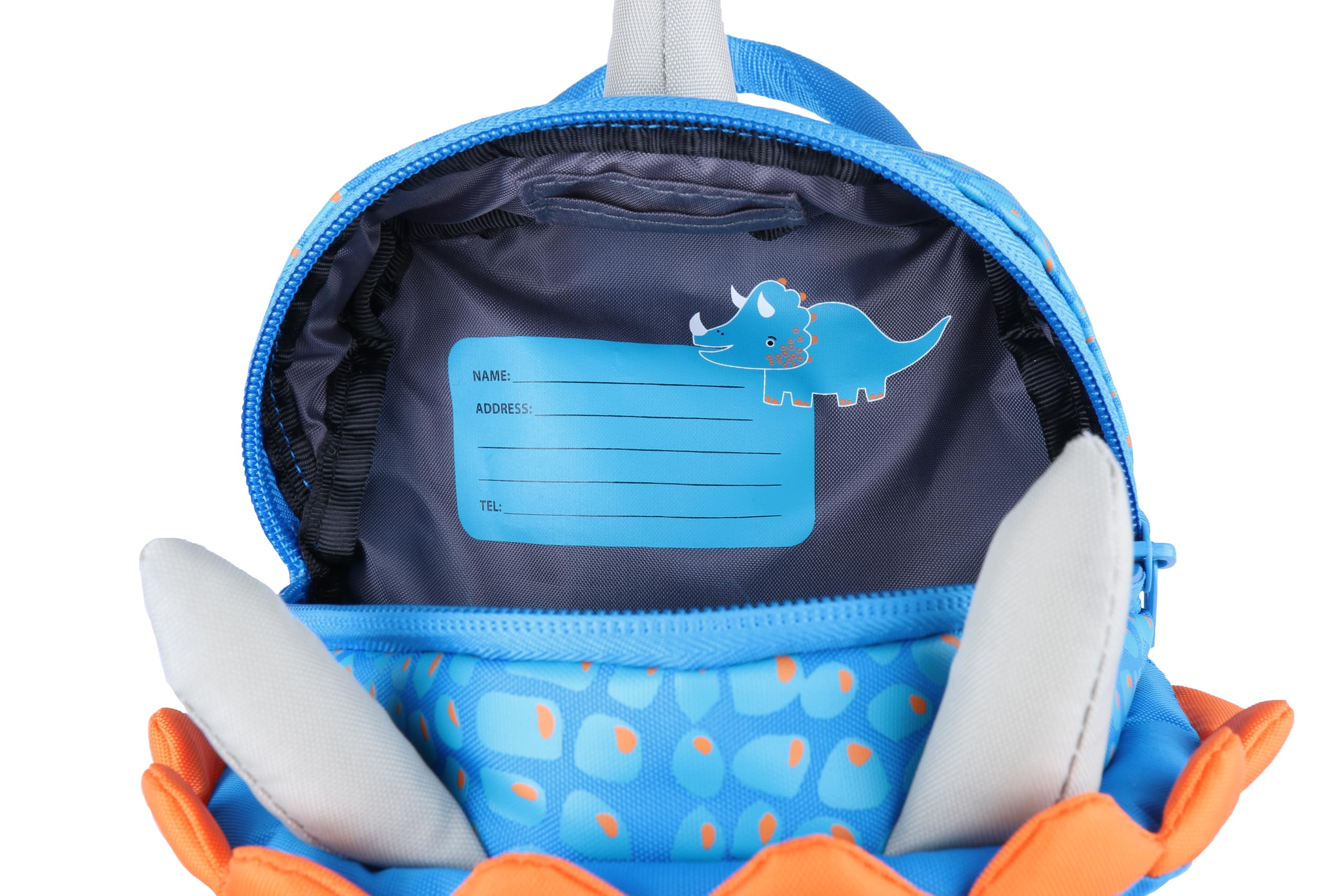 LittleLife Animal Kleinkindrucksack mit Sicherheitsleine, Triceratops