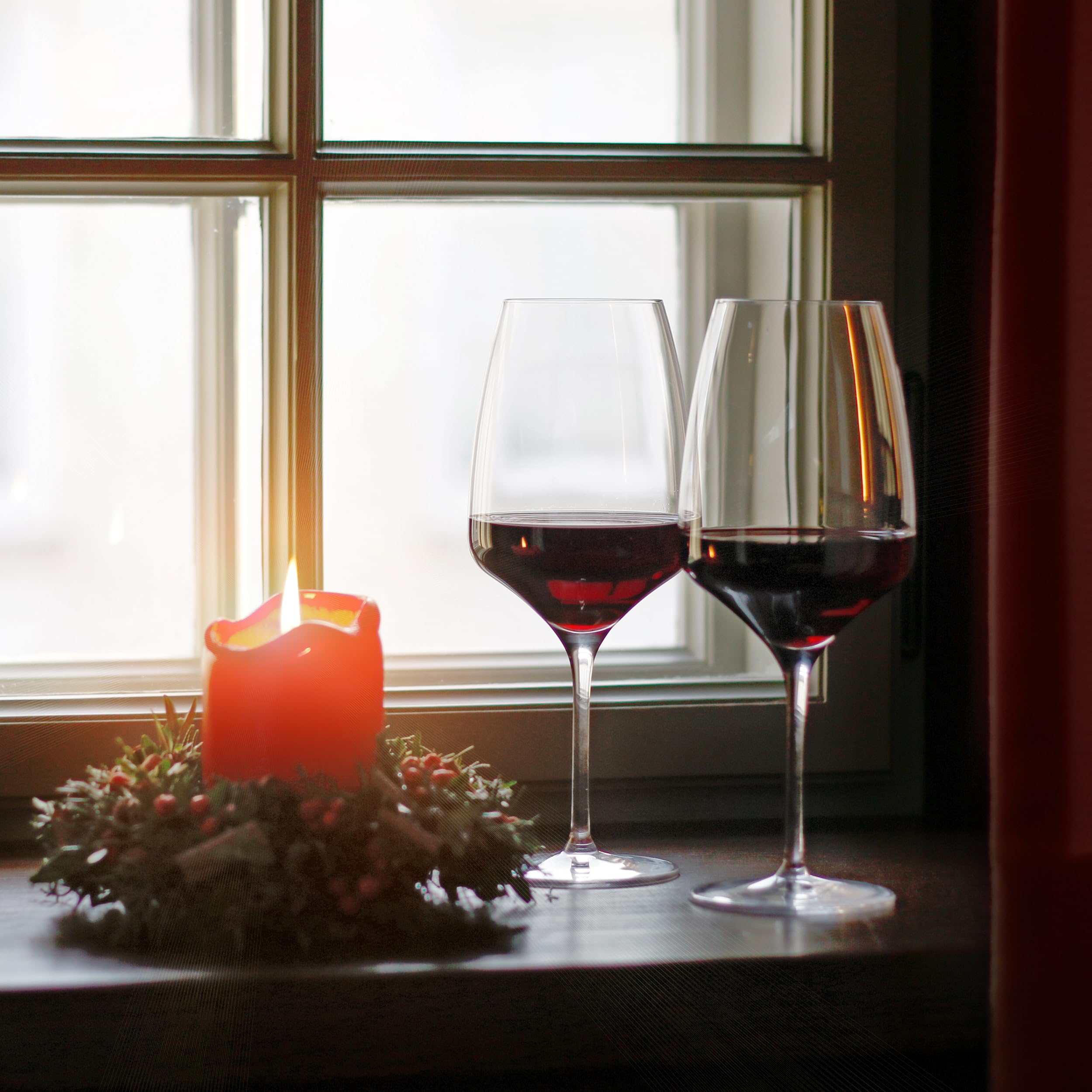 Stölzle Lausitz Bordeauxgläser Experience 6er-Set 645ml – Hochwertige Rotweingläser ideal für Bordeaux – Bordeauxkelch aus Kristallglas für maximale Aromaentfaltung – Spülmaschinen- & Stoßfest