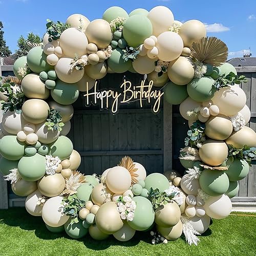 Miniatura 3 de Kit de guirnalda de globos para decoración de fiestas, globos de látex pastel, kit de arco de baby shower, globos de graduación, boda, suministros