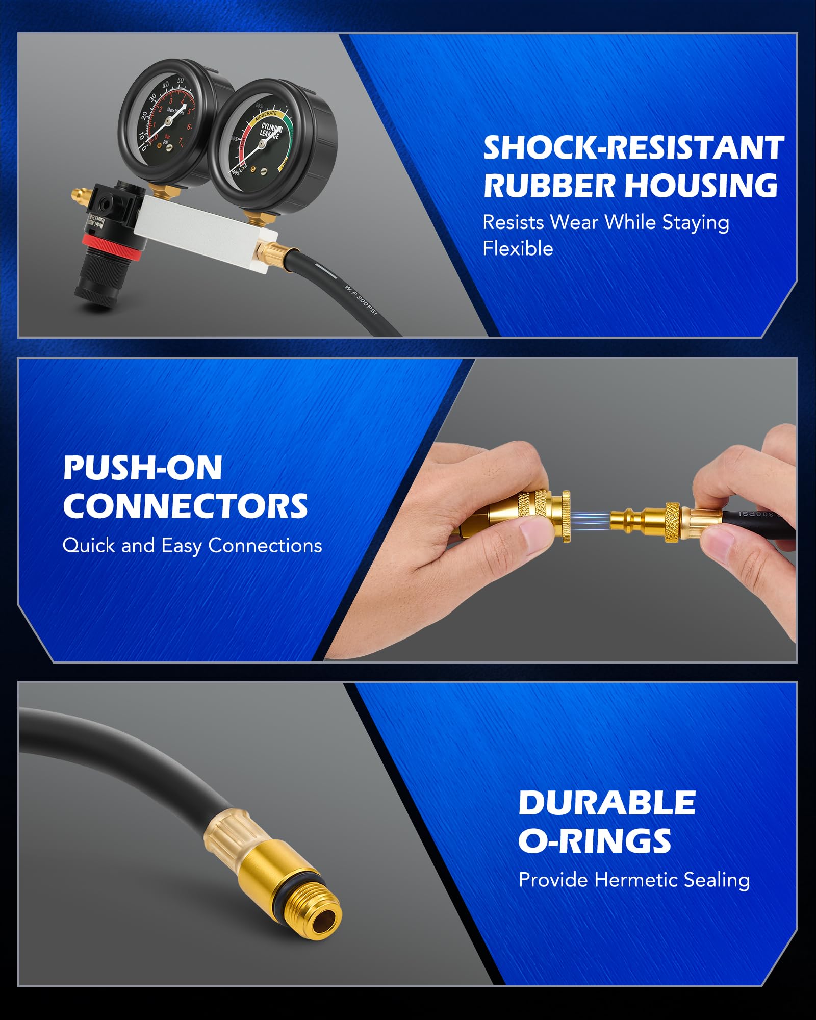 OMT Leakage Tester Kit - Engine Diagnostic Tool -7