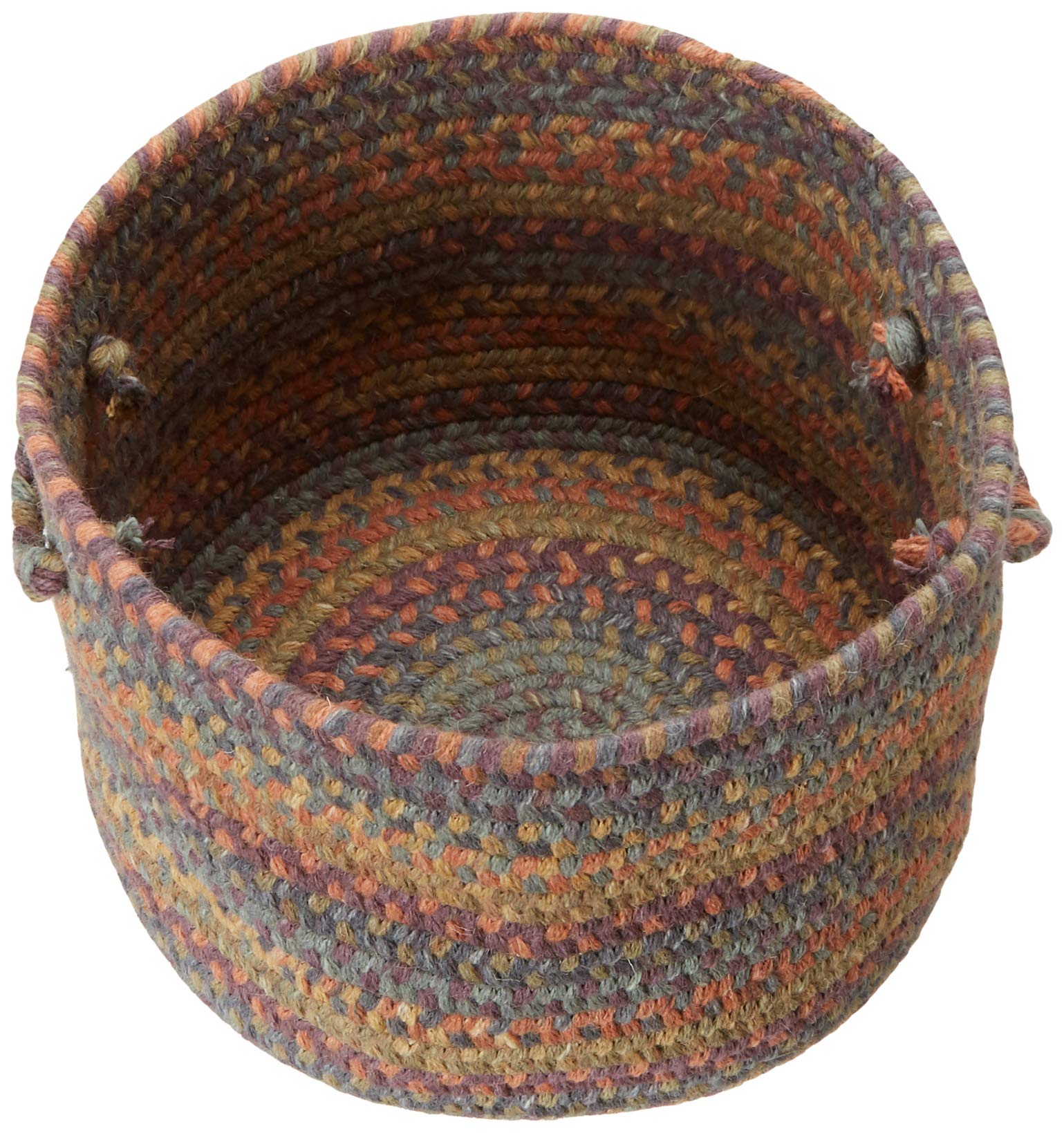 Rustica cesta de utilidad Tamaño: 45,7 x 30,5 cm, color: ráfaga floral