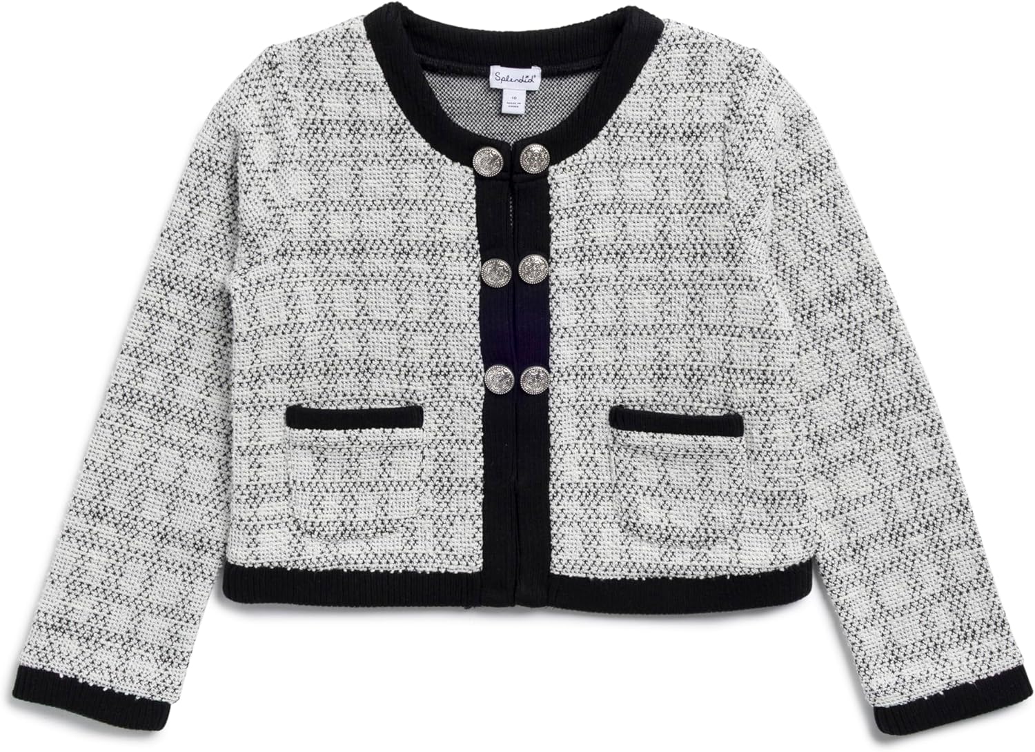 Splendid Girls' Tweed Lady Jacket