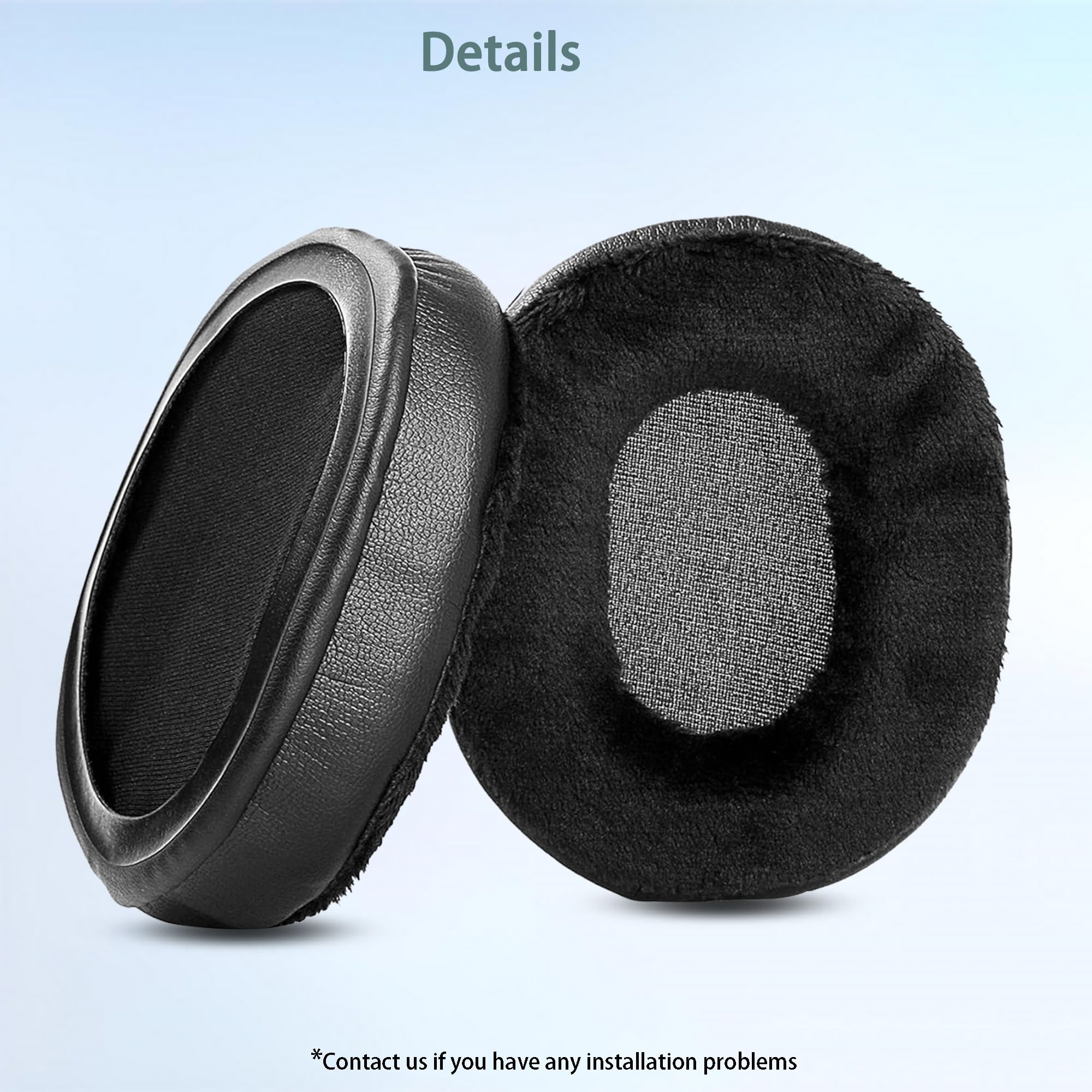 2 Cuscinetti Auricolari In Memory Foam Per PreSonus HD9 – Sostituzione Morbida E Confortevole, Facile Da Installare