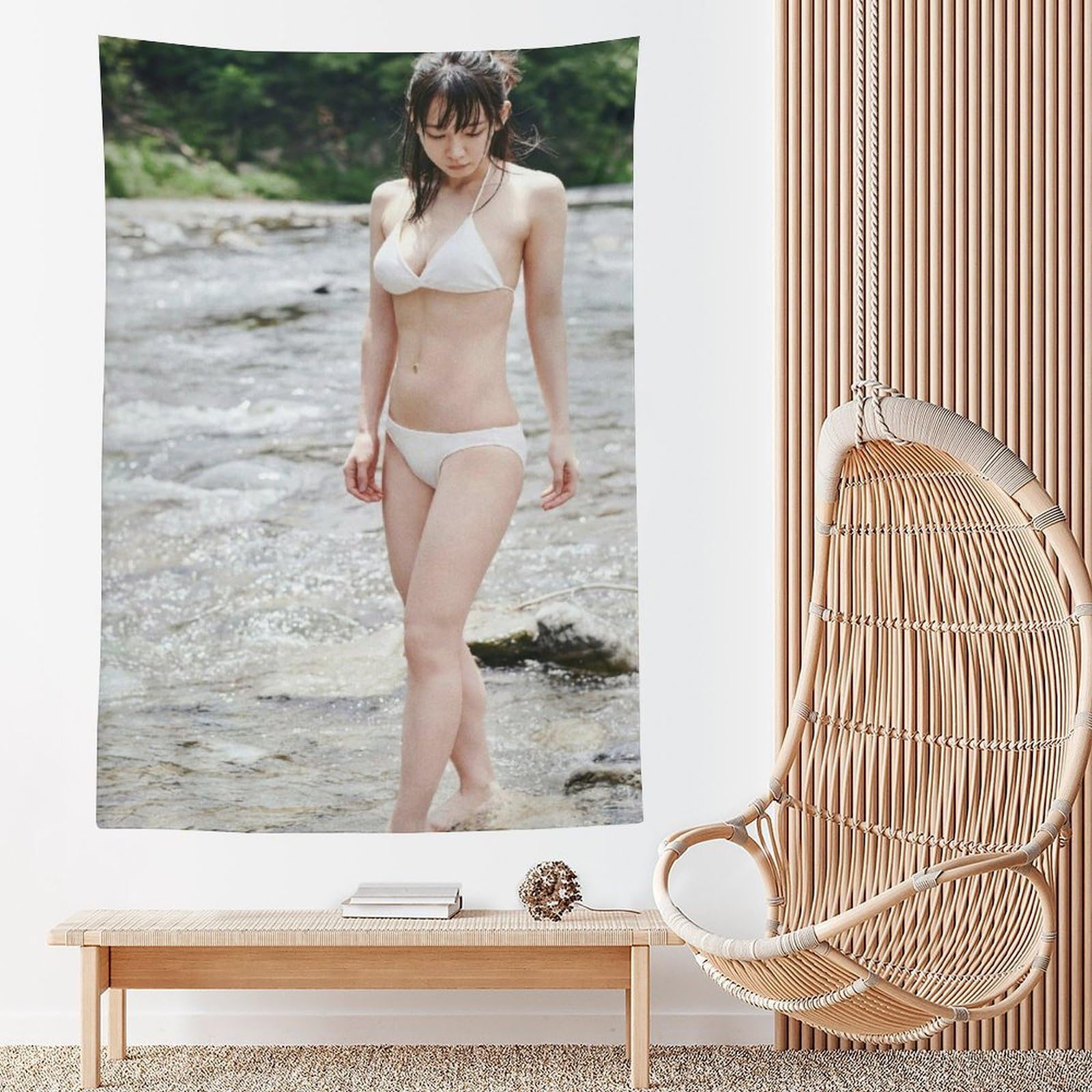 Amazon.co.jp: 吉岡里帆 水着 写真集 ポスター (24) タペストリー 芸術