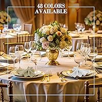 Vista 33 de Ultimate Textile -1 docena - Reversible Shantung Satin - Majestic - Servilletas de tela Majestic de 17 x 17 pulgadas color azul pizarra