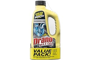Drano Max Gel: Unclogging Power for your Drains