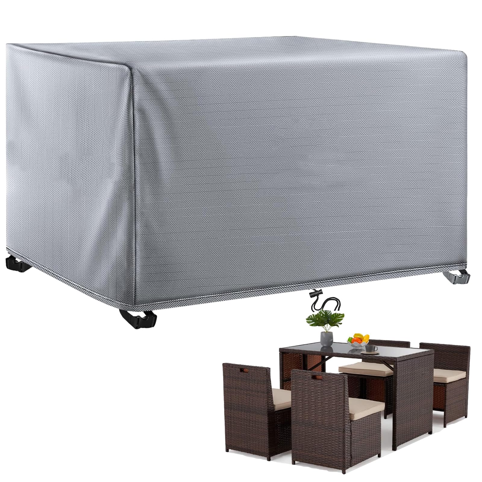 Copertura Impermeabile Per Tavolo Da Calcio Balilla – 420D Oxford, 160x50x115 Cm, Con Ventilazione E Strisce Riflettenti