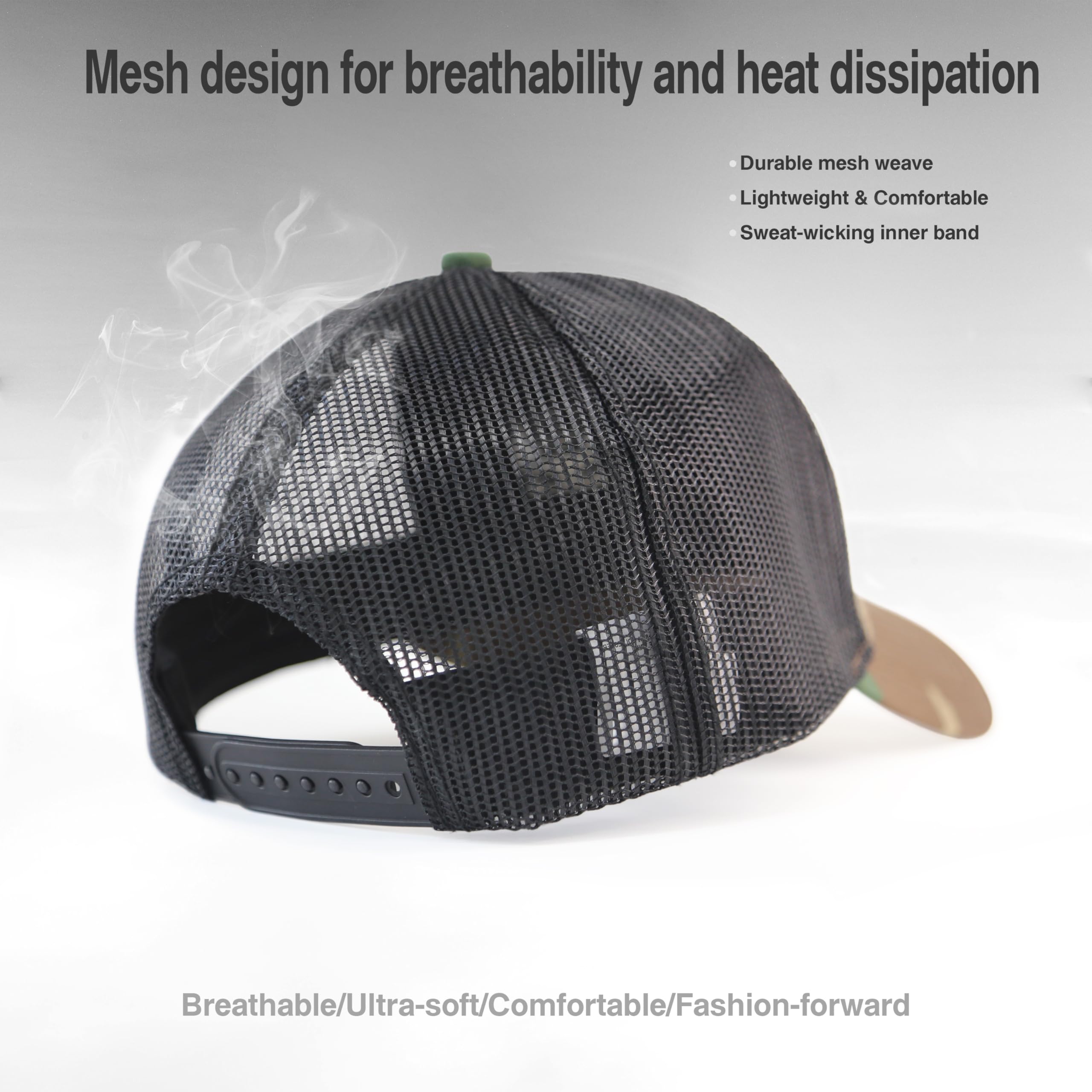 2 Cappellini da Baseball in Cotone tattico con Toppa Blackbeard | Cappellino unisex,cappellino con toppa sulla fronte,cappellino da camionista,Edward Teach,mimetico,corsa,pesca,caccia