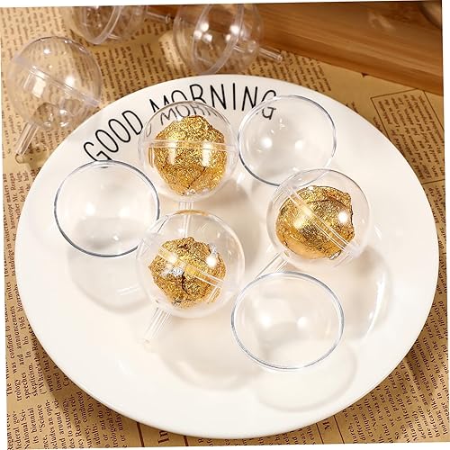 Miniatura 9 de Cajas de embalaje redondas de plástico rellenables para caramelos de chocolate, envoltorios de caramelo, para decoración del día de San Valentín, 25