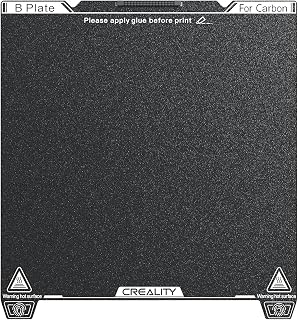 Creality Placa de construcción K1C 235 x 235 mm, placa PEI estructurada: placa de plataforma magnética flexible de acero para muelles K1/K1C/K1 SE/Ender 3/3 V2/3 V3/3 V3 KE/3 V3 SE/3 Neo/3 V2 Neo