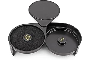 New Star Foodservice 48377 Plastic 2-Tier Bar Glass Rimmer