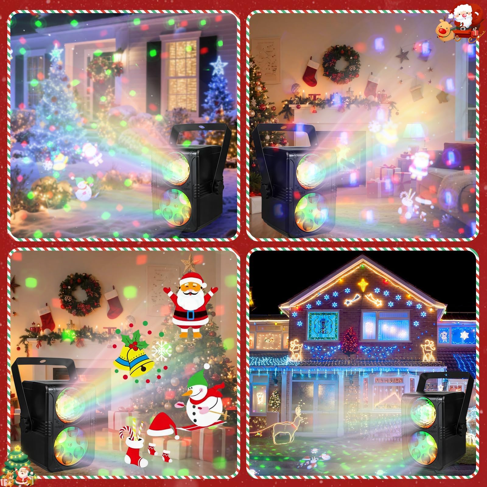 Proyector de Navidad Exterior