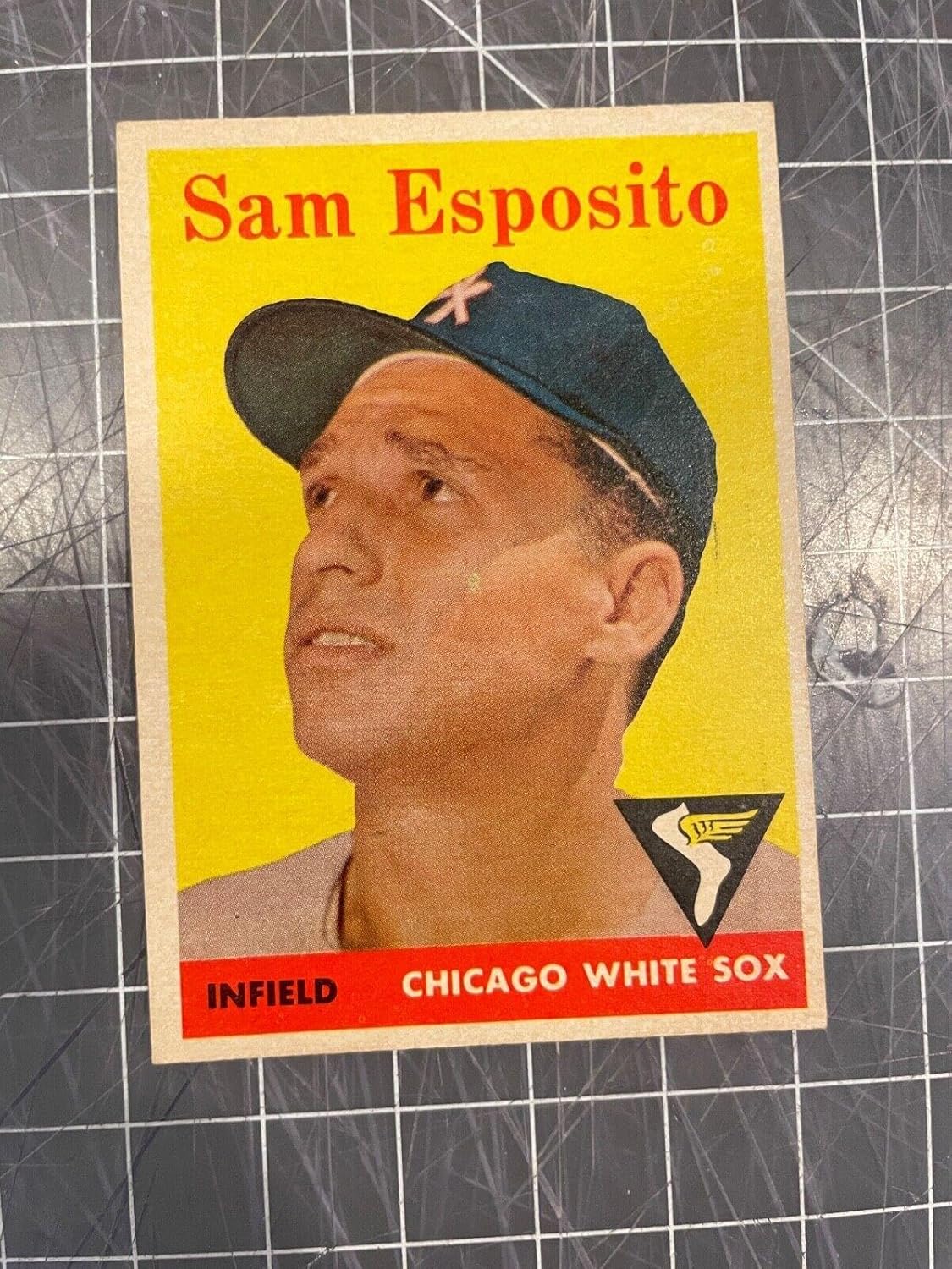 1958 Topps #425 Sam Esposito Chicago Sox Baseball Card Nm - Sports Memorabilia
