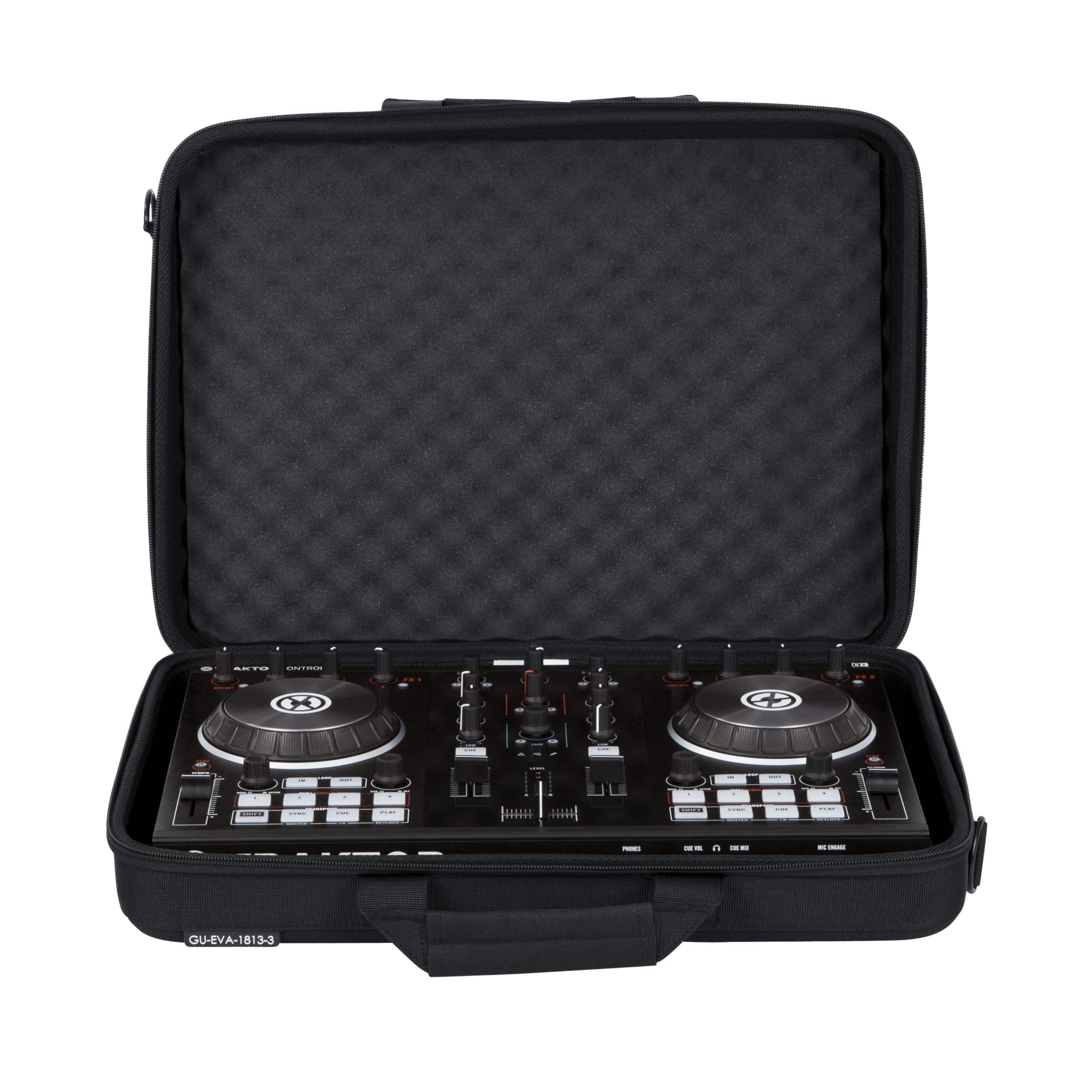 Gator Cases Mallette de rangement légère en EVA moulé; convient à Numark NV et à l'équipement jusqu'à 18"x13 "x3" (GU-EVA-1813-3)