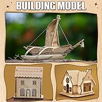 Vista 4 de Paquete de 36 hojas de madera contrachapada de tilo de 1/8 pulgadas, tableros de madera sin terminar para manualidades para proyectos láser