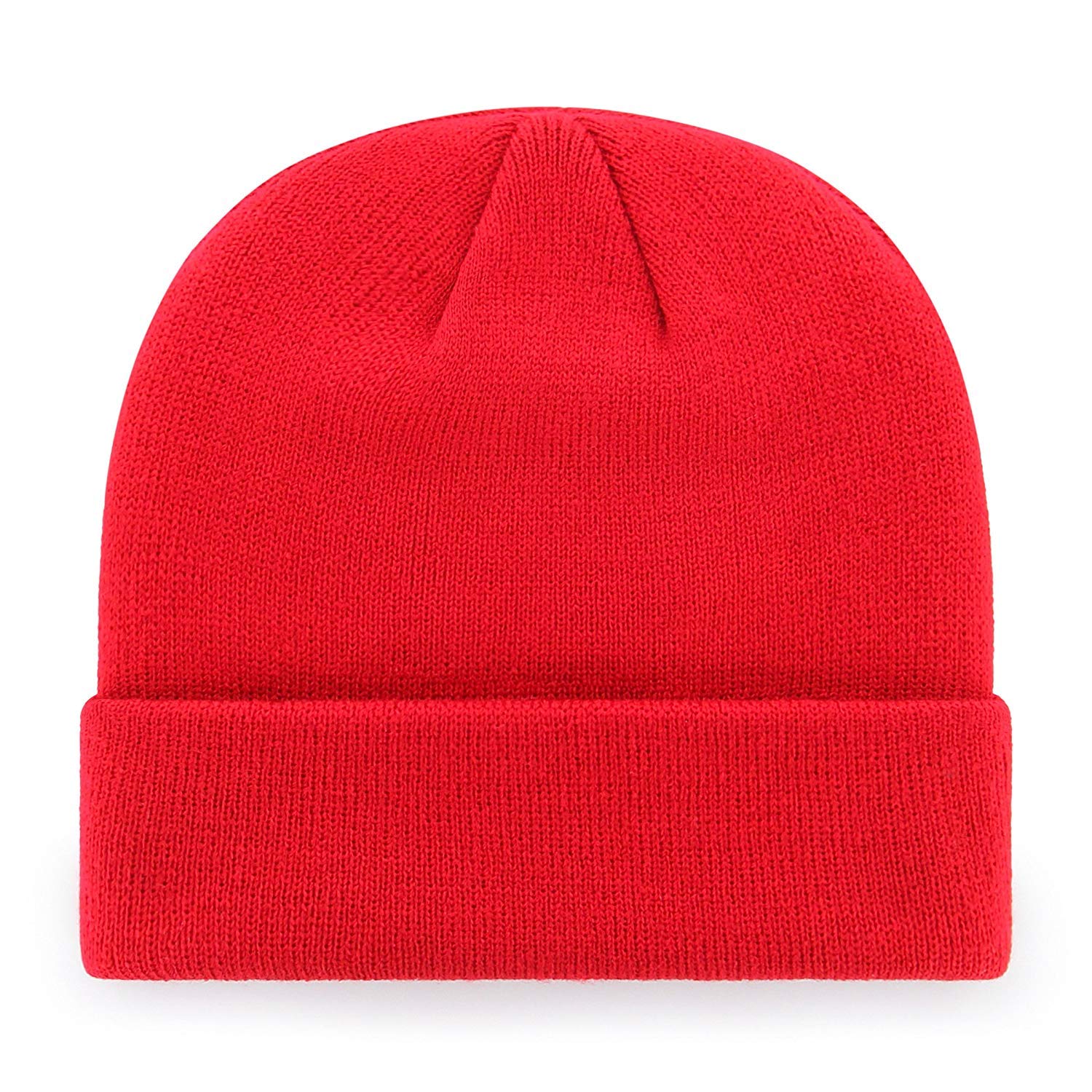 47 Detroit Red Wings Red Cuff Beanie Hat - NHL Cuffed Winter Knit Toque Cap