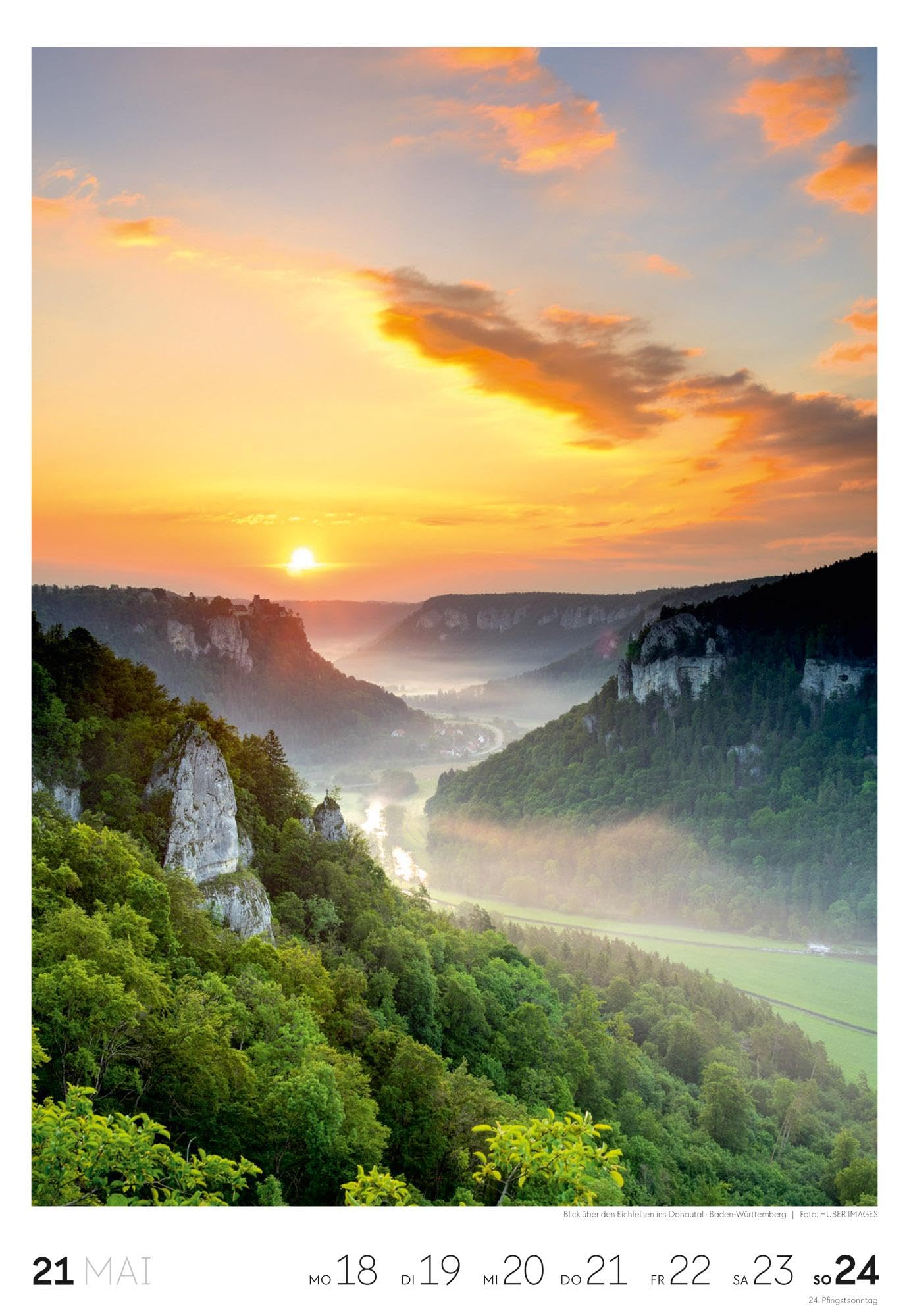 Natur Wochenkalender 2026 | Natur-Kalender mit 53 großformatigen Bildern im Hochformat (29x42 cm) | Heimische Flora und Fauna