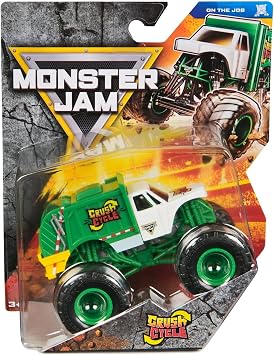 Monster Jam 2025 Official 164 Diecast Truck Series 42 On The Job Crush Cycle