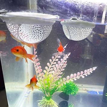 Betta Hammock,2 Pack Floating Betta Fish Tank Accessories White