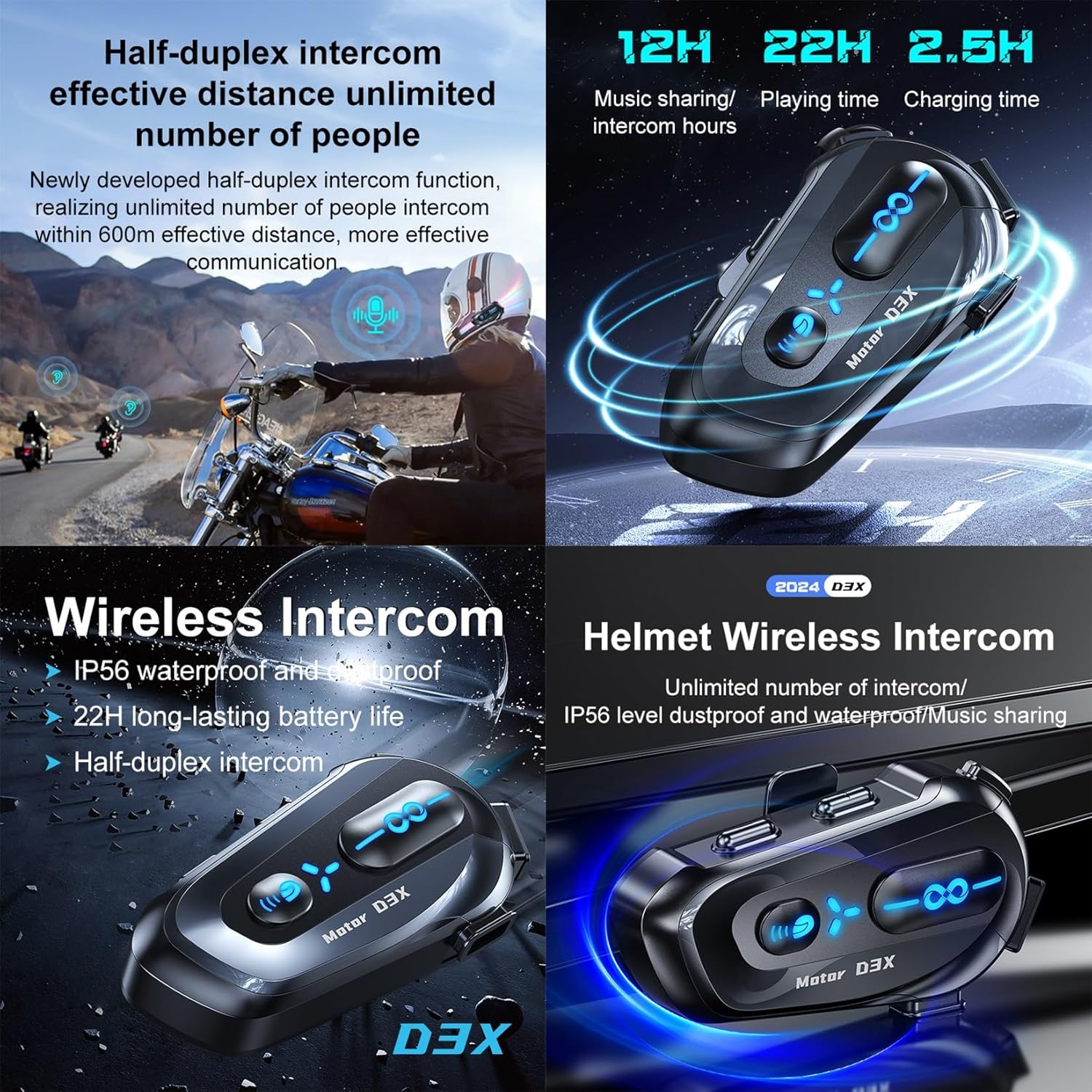 GUENZO Bluetooth unit with numbered parts