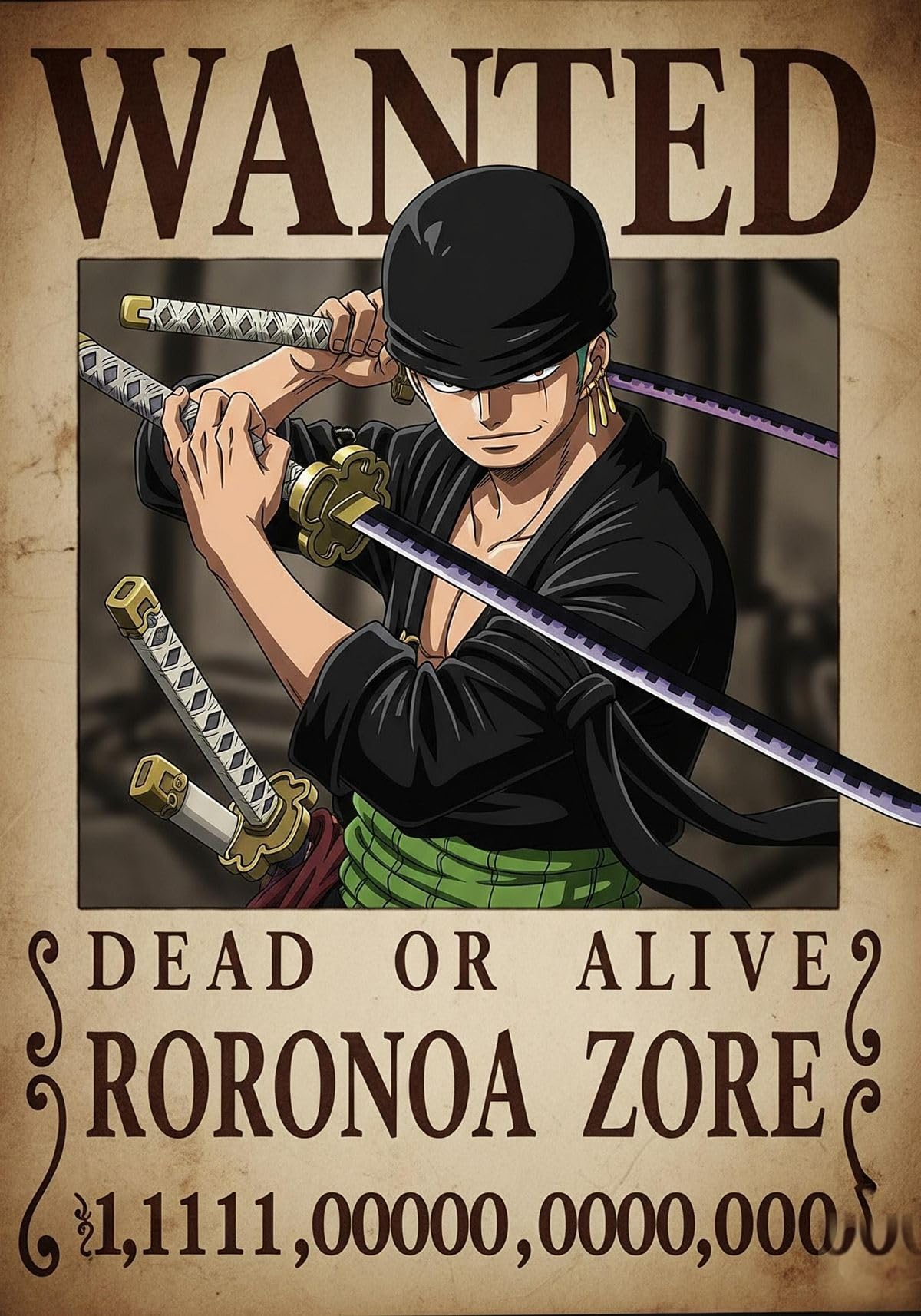 MUSEE FRAME ART COLLECTION ZORO 値下げ不可 Art Zoro ONE PIECE