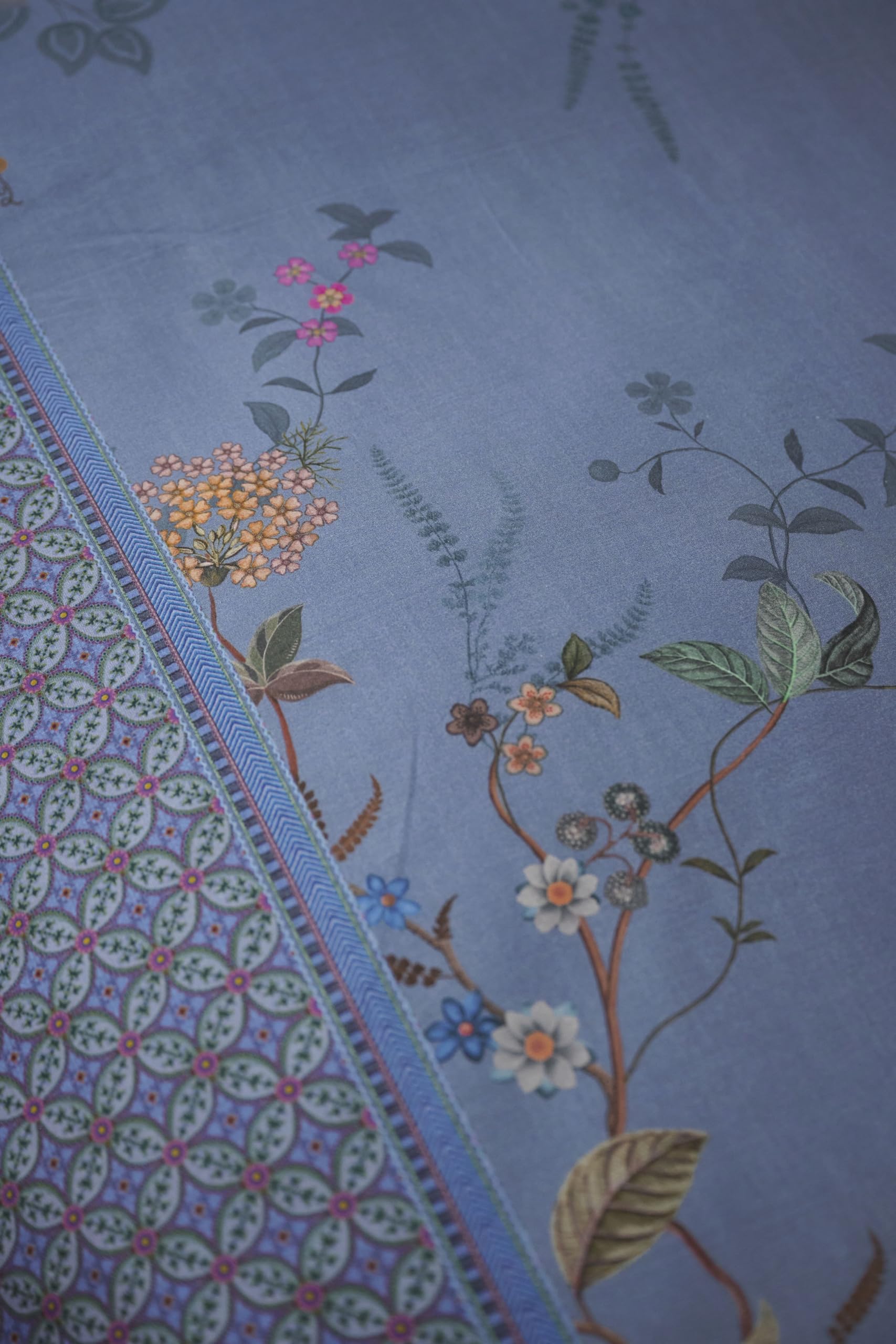Pip Studio Bettbezug-Set Bustani Blau 155x220cm