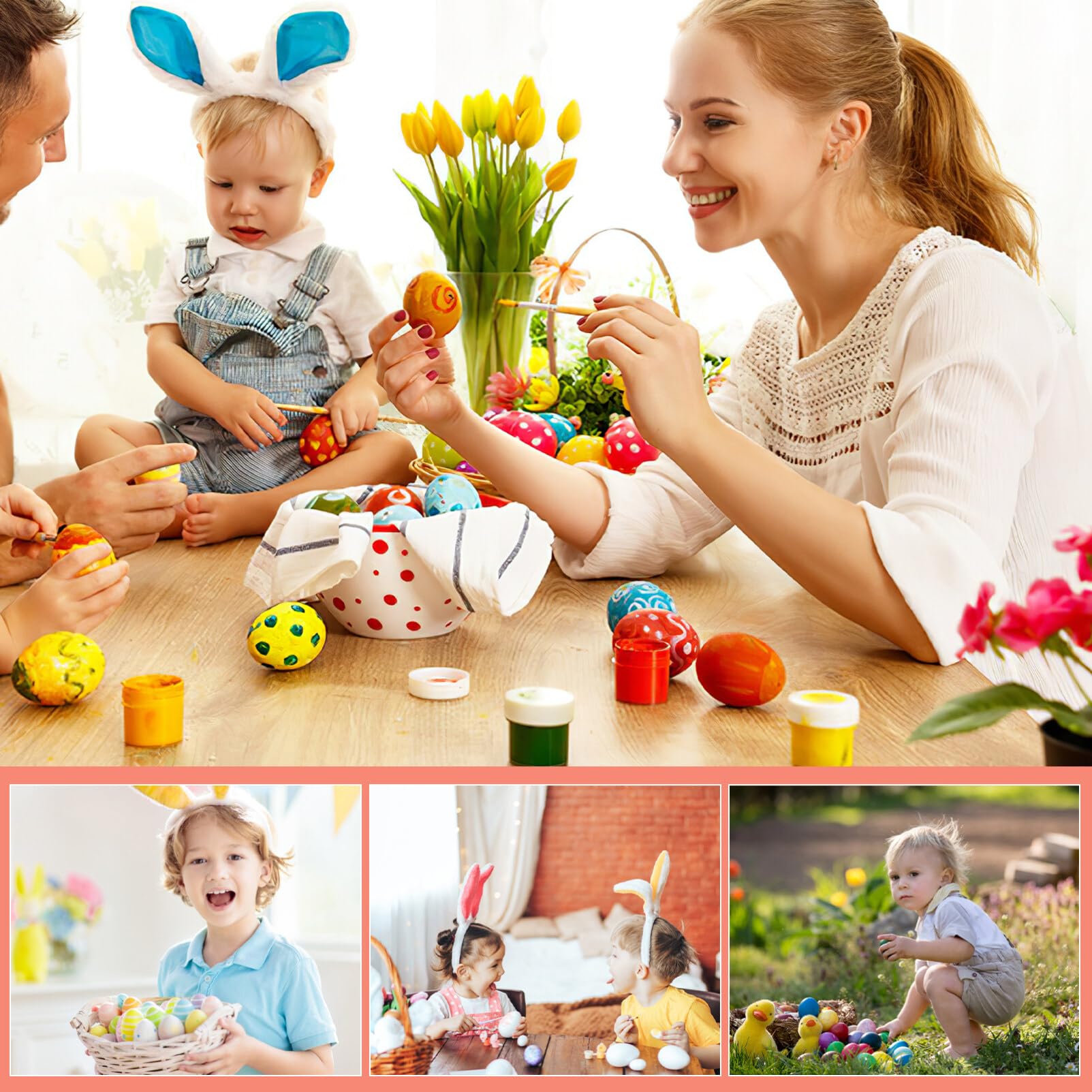 12stücke Osterdeko Eier Für Festliche Baumdekoration Bunte Hängende Ostereier Für Osterfeiern Hochwertige Deko-Accessoires Für Hotels Und Geschäfte