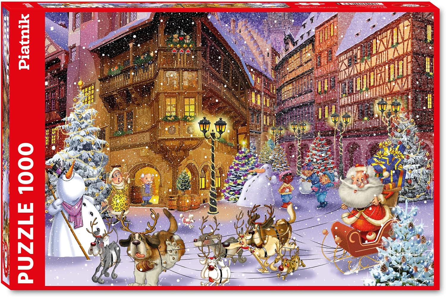 Piatnik Christmas Village 1000 Piece Jigsaw Puzzle