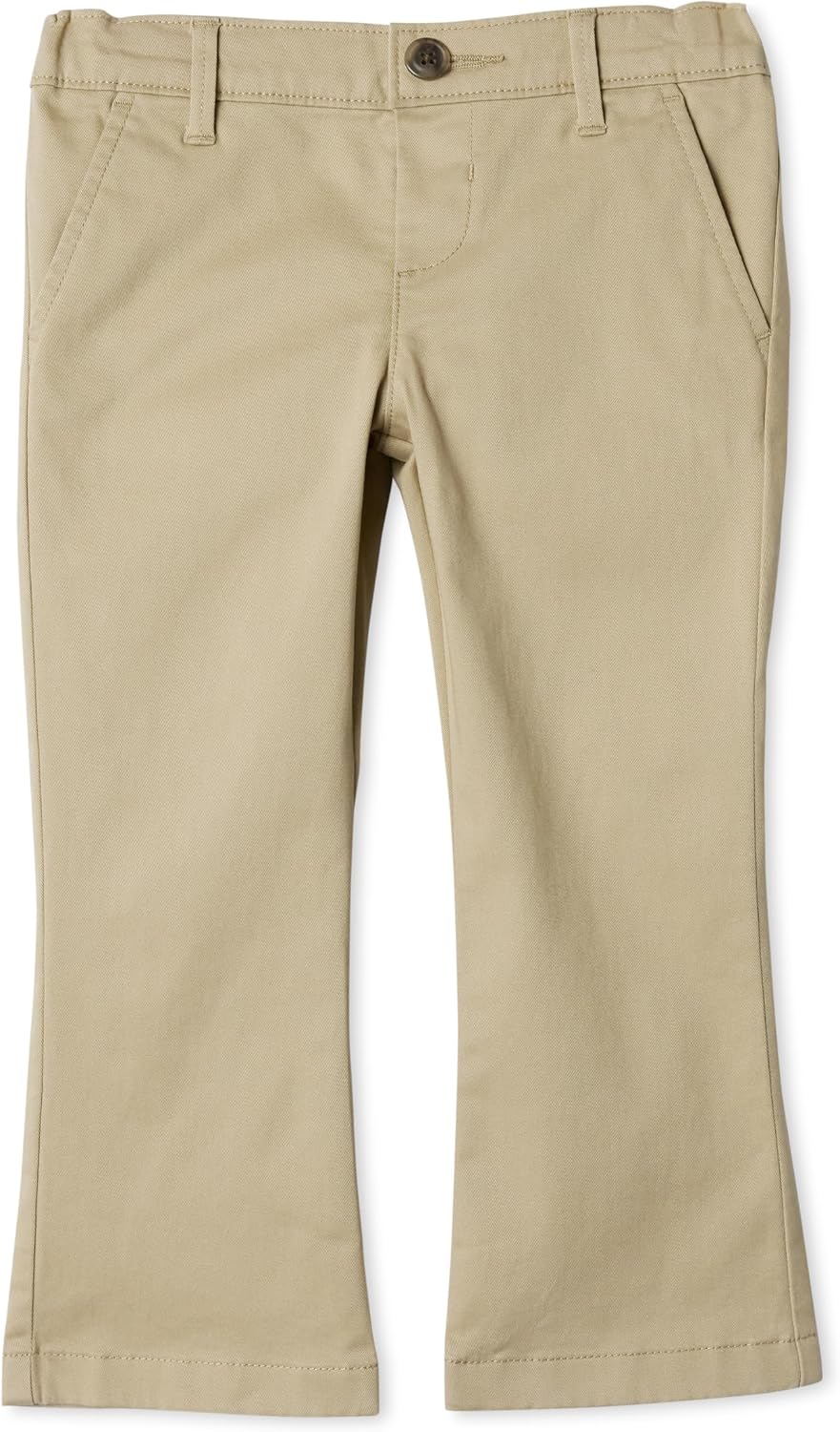Amazon Essentials Girls' Stretch Bootcut Chino Pants