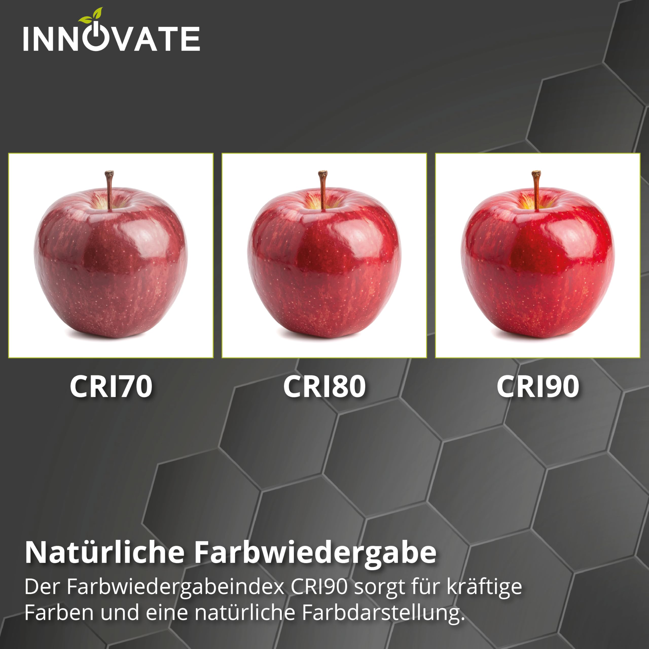 INNOVATE ES111 GU10 LED Leuchtmittel 8 Stk. [12W 3000K Warmweiß Dimmbar 60° Spot] QRB11 QRB111 LED Lampe Ersatz 100W Strahler Deckenlampe Innenbereich