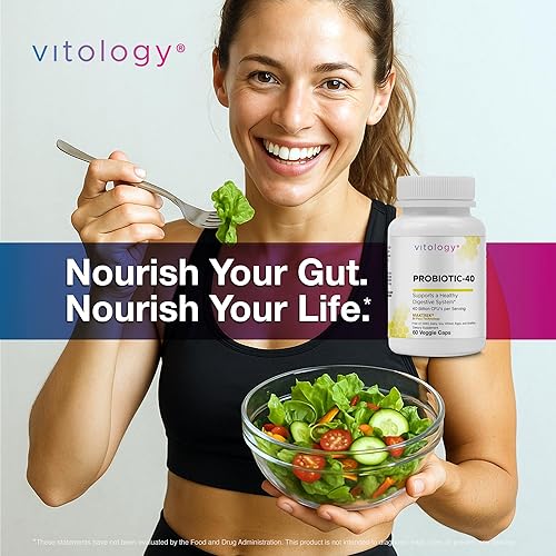 Miniatura 8 de Probiotic-40 40 mil millones de UFC con tecnología MAKTrek Bi-Pass Salud digestiva, regularidad intestinal y apoyo inmunológico 60 cápsulas