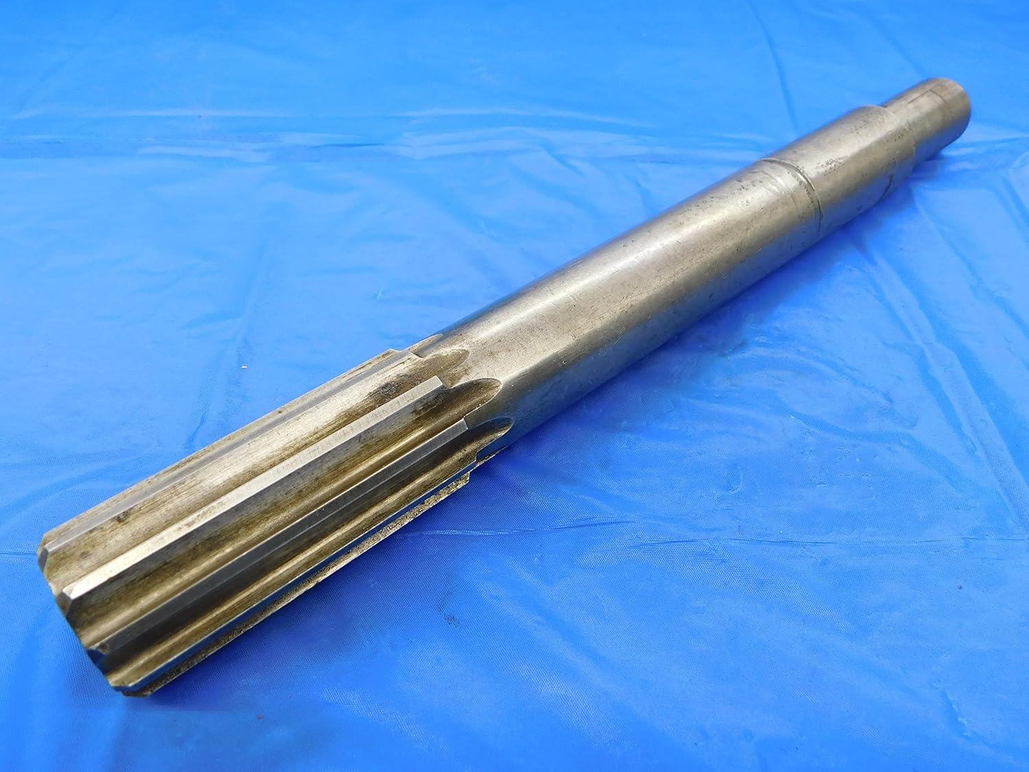 R&T CO. 1.3068" O.D. HSS Chucking Reamer .951" Shank 10 Flute 11 1/2 OAL 1.3125 - MB8013AN2