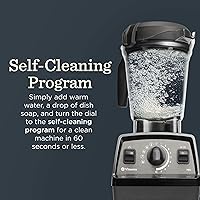 Vista 6 de Vitamix Propel Series 750 Blender with Four Blending Programs, Self-Cleaning Program, Professional-Grade Blender for Smoothies, Soups and More