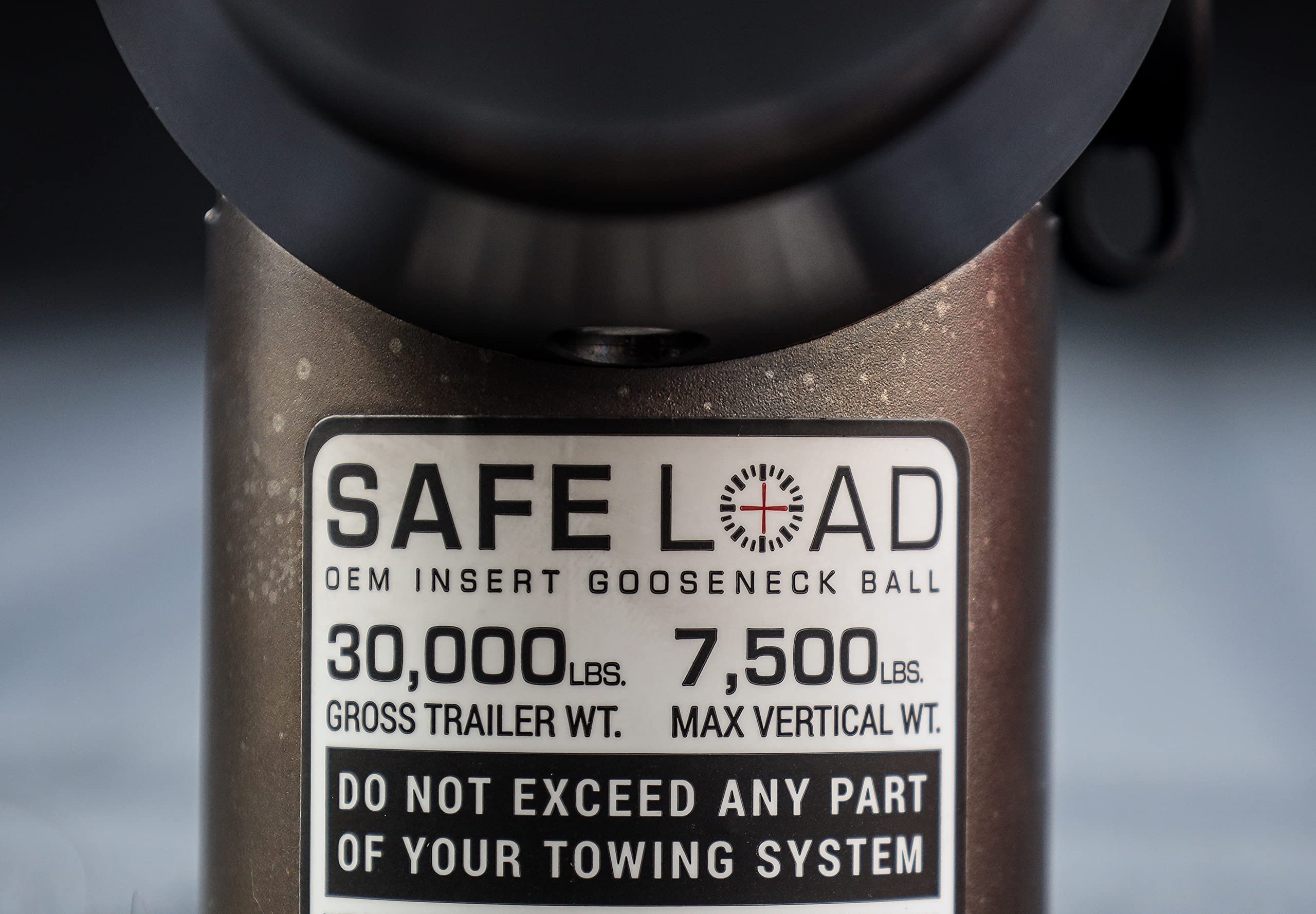 Weigh Safe Safe Load OEM Gooseneck Insert Ball WSOEM with Builtin