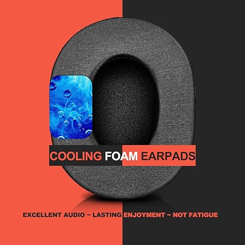 Miniatura 10 de Arctis - Almohadillas de gel refrescante compatibles con auriculares Arctis Wireless, 7, 5, 3, 9X; cojín de repuesto con malla de enfriamiento