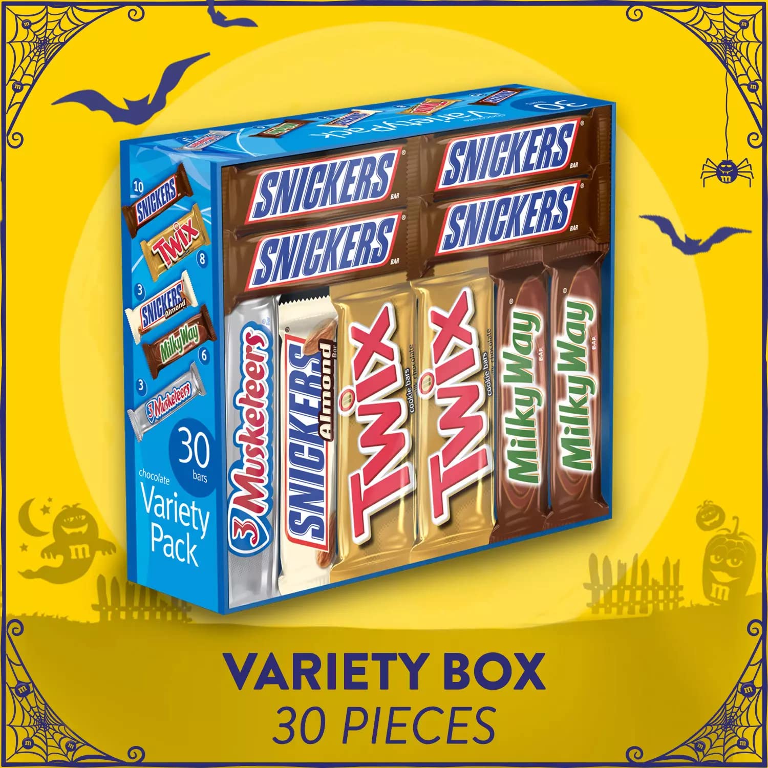 Buy Ready Set Gourmet candy bars Snickers, Twix, Milky Way and More