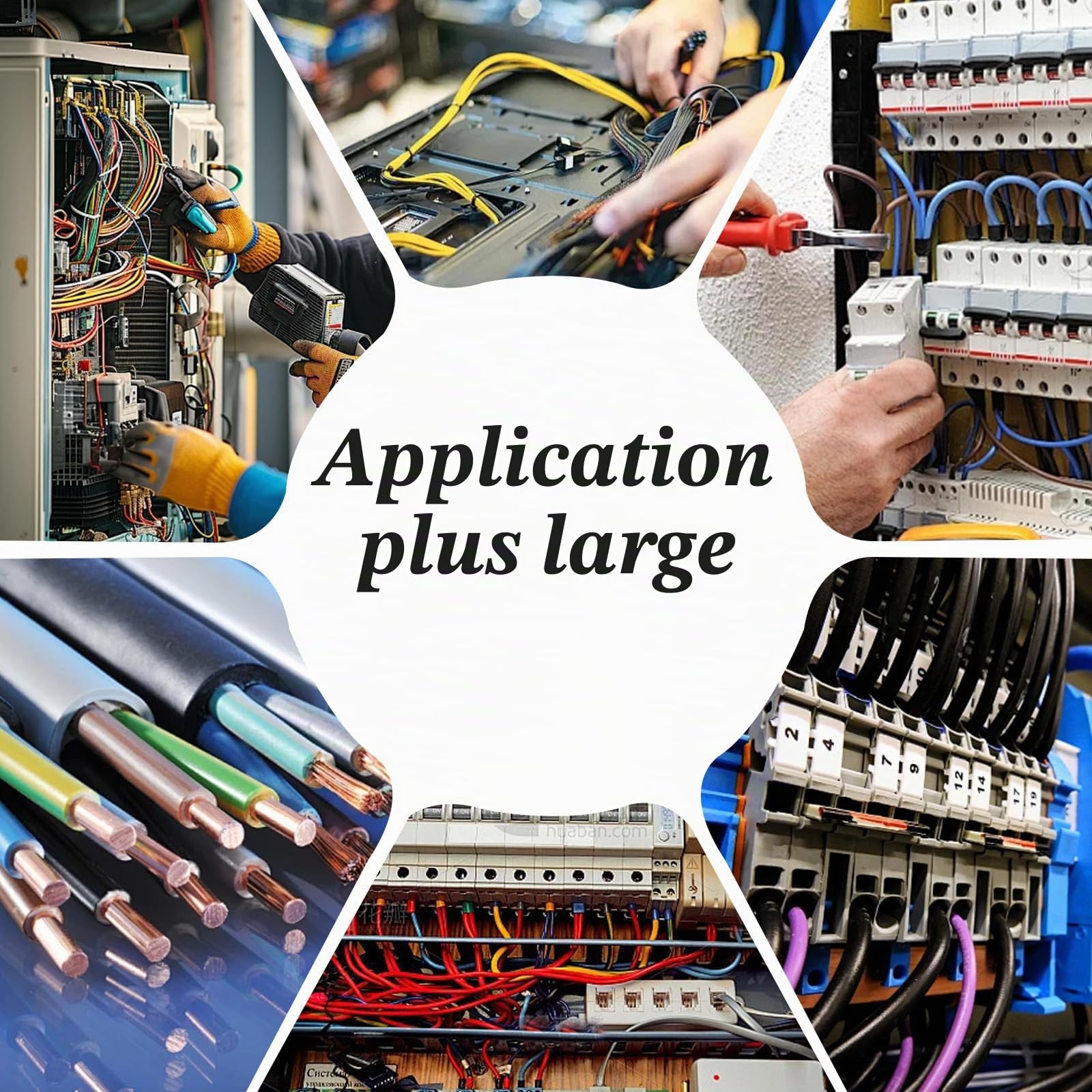Machine à Dénuder Manuelle,Dénudeur Câble avec Manivelle,Machine de Dépouillement pour Câbles 1-17 m,Denudeur Cable Electrique avec 6 Canaux 5 Lames,Pince à Dénuder pour Recyclage des Déchets Câbles