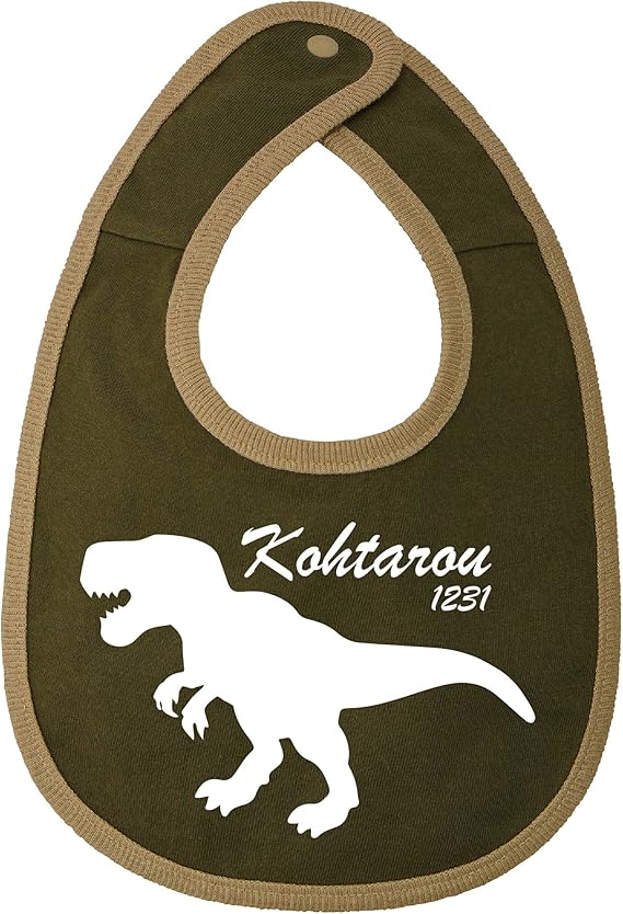 Amazon Co Jp 名入れ ベビー スタイ ビブ Boys L 恐竜 ティラノサウルス シルエット 怪獣 よだれかけ プレゼント 出産祝い 誕生日 お祝い 贈り物 ギフト ハーフバースデー お名前入り オリジナル 赤ちゃん 男の子 女の子 かわいい シティグリーン ふち サンドカーキ Amazon Co Jp 名入れ ベビー スタイ ビブ Boys L 恐竜 ティラノサウルス シルエット 怪獣 よだれかけ プレゼント 出産祝い 誕生日 お祝い 贈り物 ギフト ハーフバースデー お名前入り オリジナル 赤ちゃん 男の子 女の子 かわいい シティグリーン ふち サンドカーキ