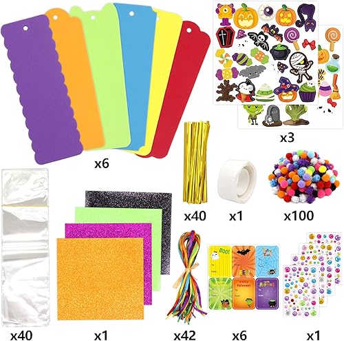 Miniatura 2 de 36 juegos de manualidades de Halloween para niños de 3 a 5 años de espuma de bricolaje de Halloween, kit de manualidades de fiesta de Halloween para