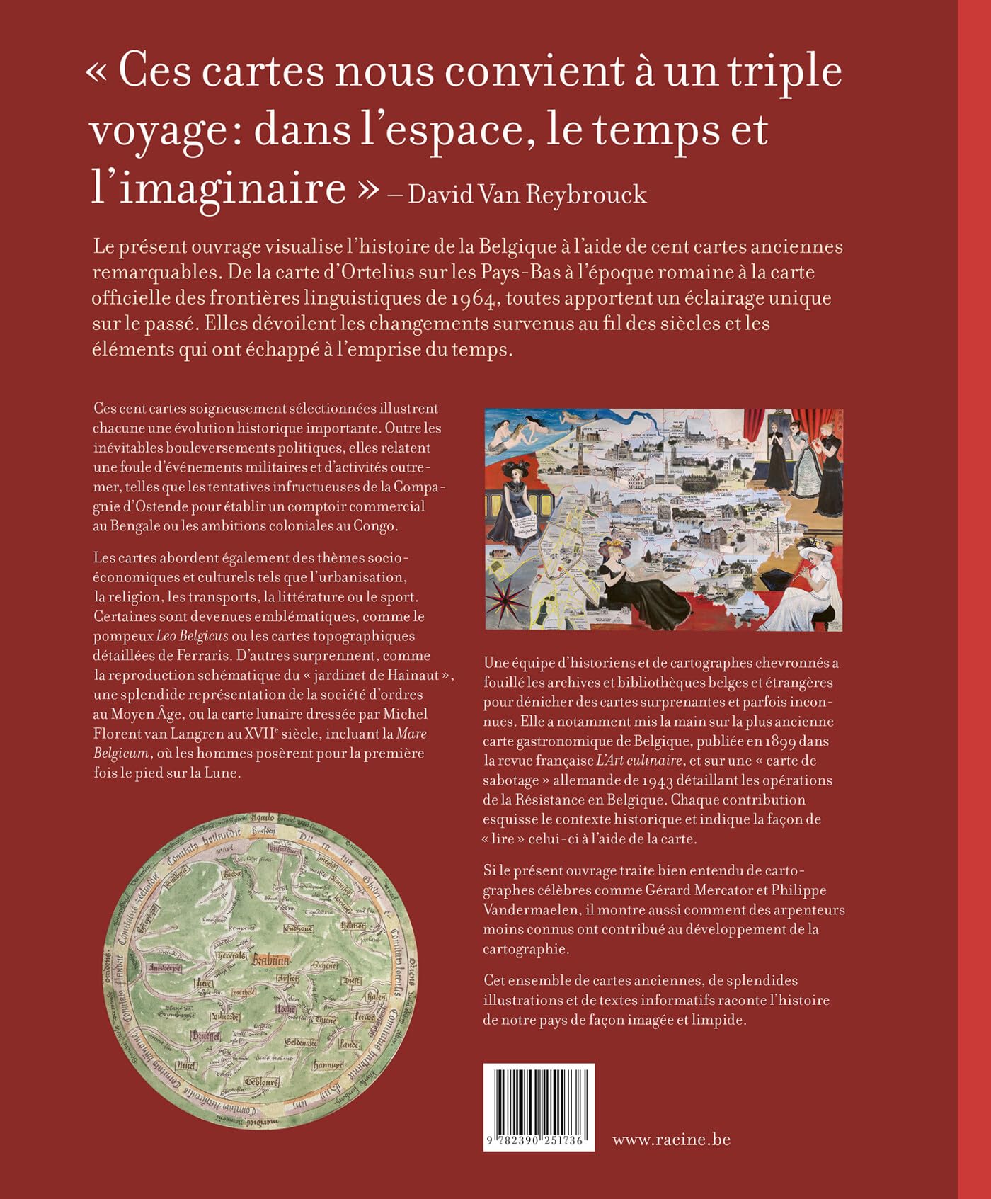 L'histoire de la Belgique en 100 cartes anciennes