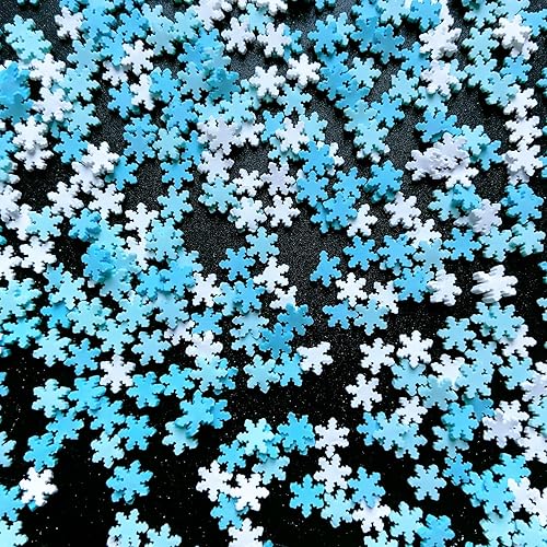 Miniatura 32 de EHOPE Gránulos falsos de polímero de 3.53 oz, chispas de resina sintética, gránulos de arcilla para resina, chispas de caramelo falso para arte