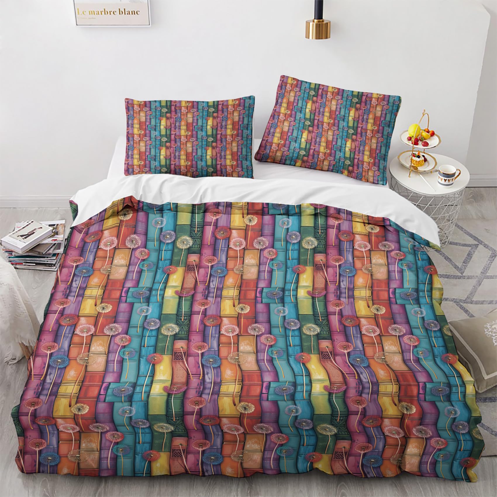 Parure de lit 220x240 adulte douce et confortable avec impression 3D