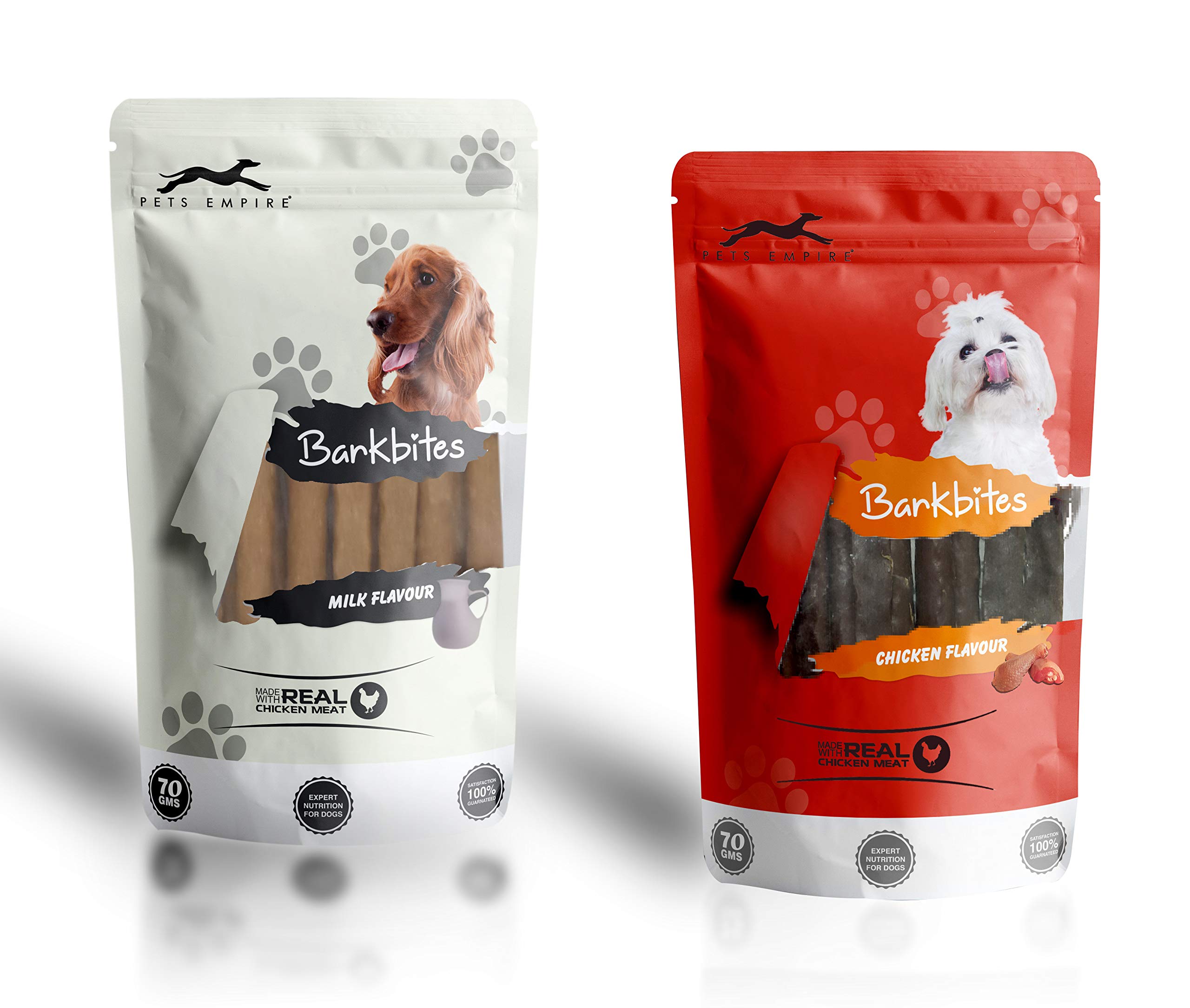 Pets Empire Pet Food Dried Chicken Stick Good Tasted Dog Snack (Chicken Flavour +Milk Flavour) (B08YWPKY41) Amazon Price History, Amazon Price Tracker