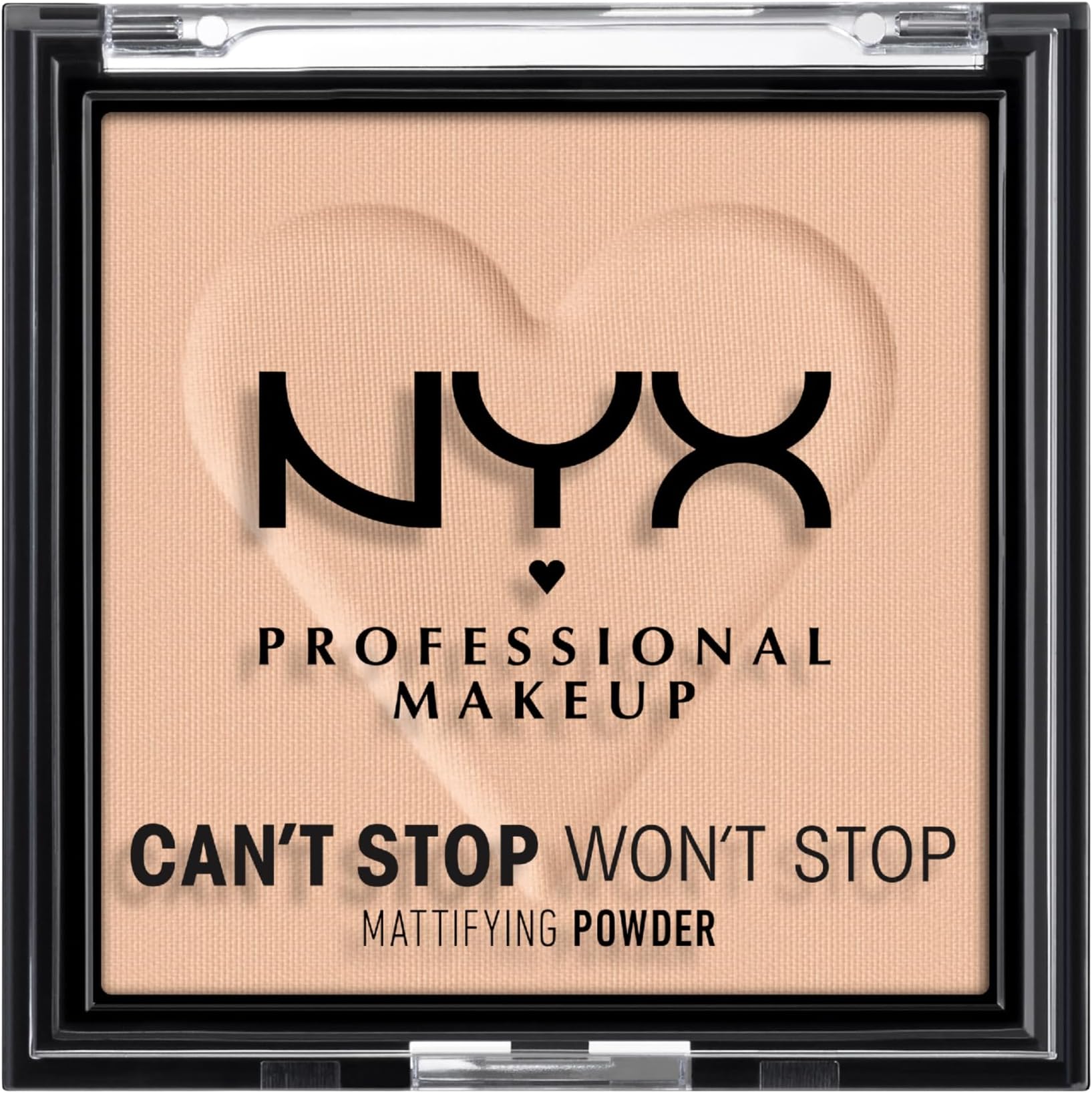 Can'T Stop Won'T Stop Mattifying Powder, Matte Finish, Light Medium