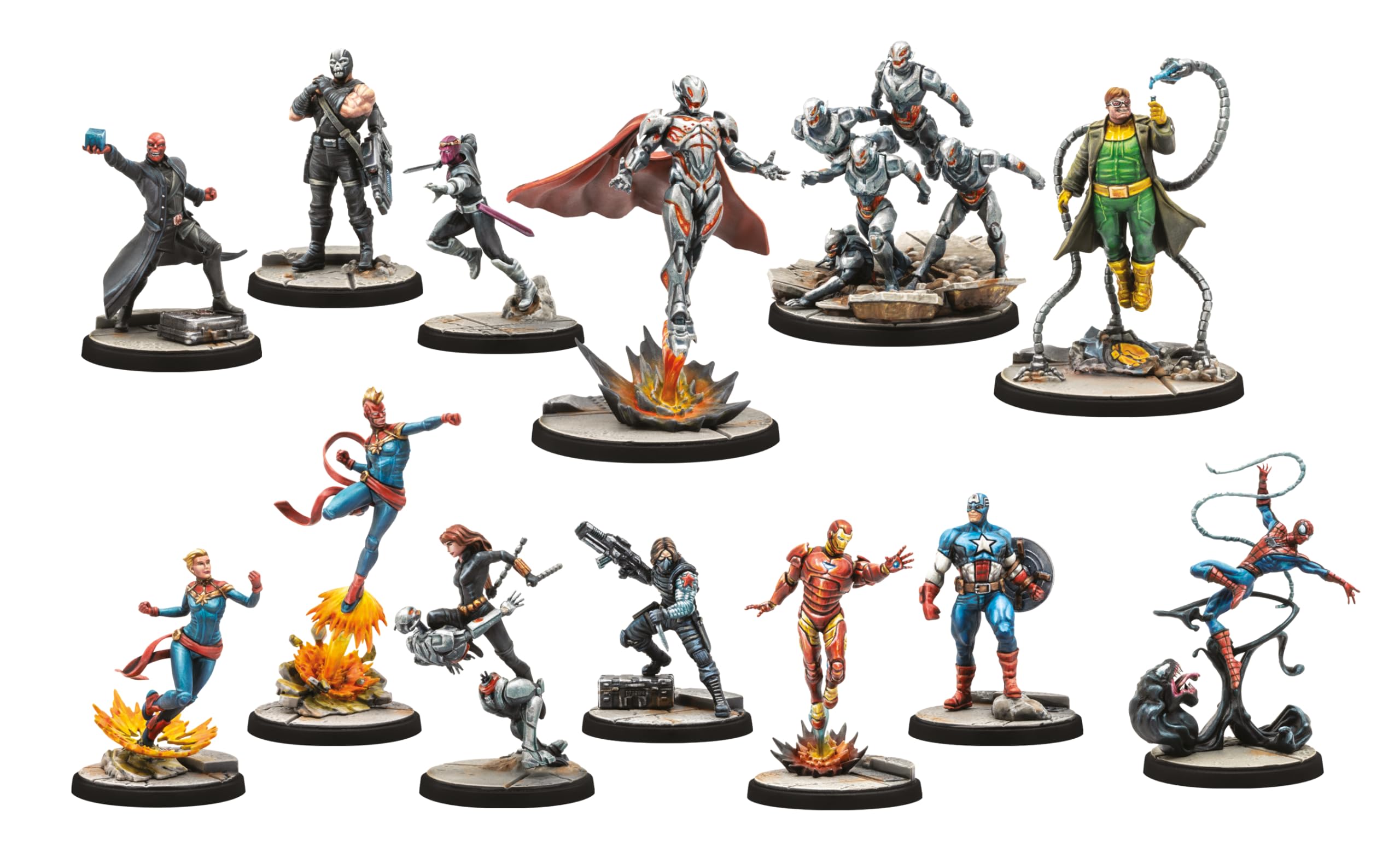 Atomic Mass Games Asgardians Affiliation Pack : Marvel Crisis Protocol Jeu de Figurines à partir