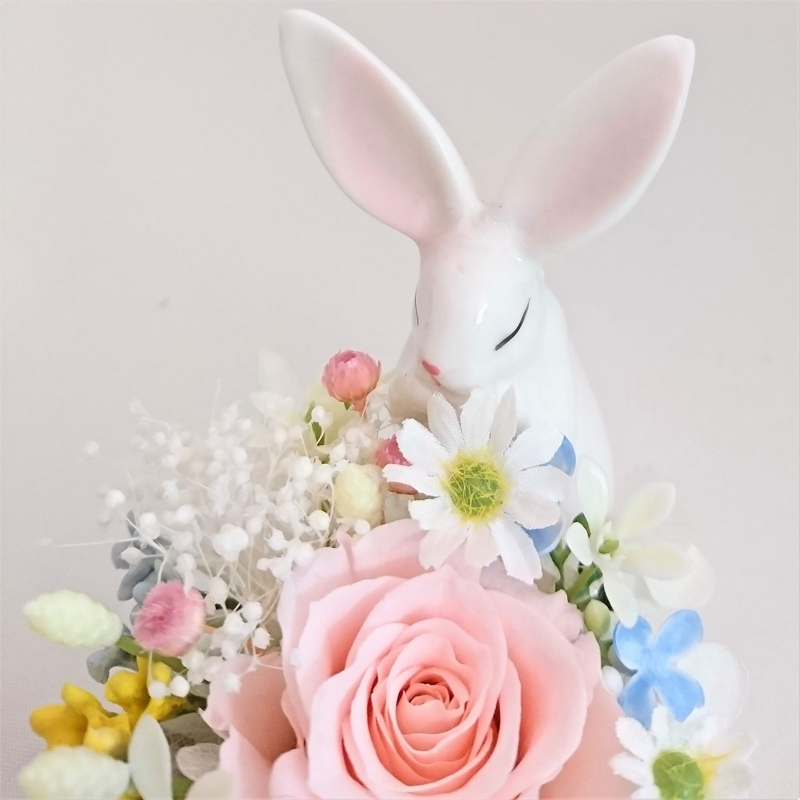 Amazon.co.jp: ペット お供え メモリアルフラワー うさぎ ウサギ お