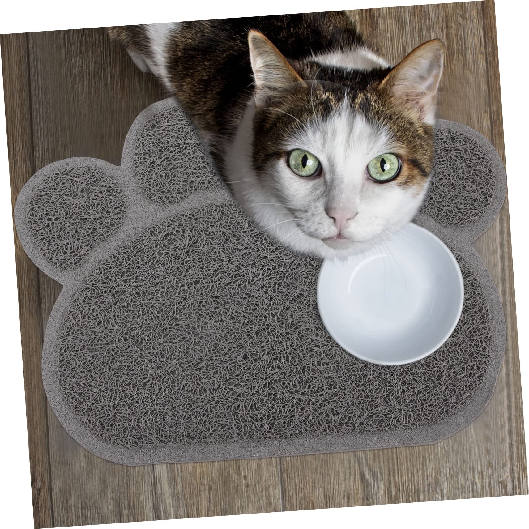 BESPORTBLE 3stücke Indoor Katzenstreu Matte Rutschfeste Und Langlebige Katzentoilettenunterlage Für Haustiere Vielseitige Futterunterlage