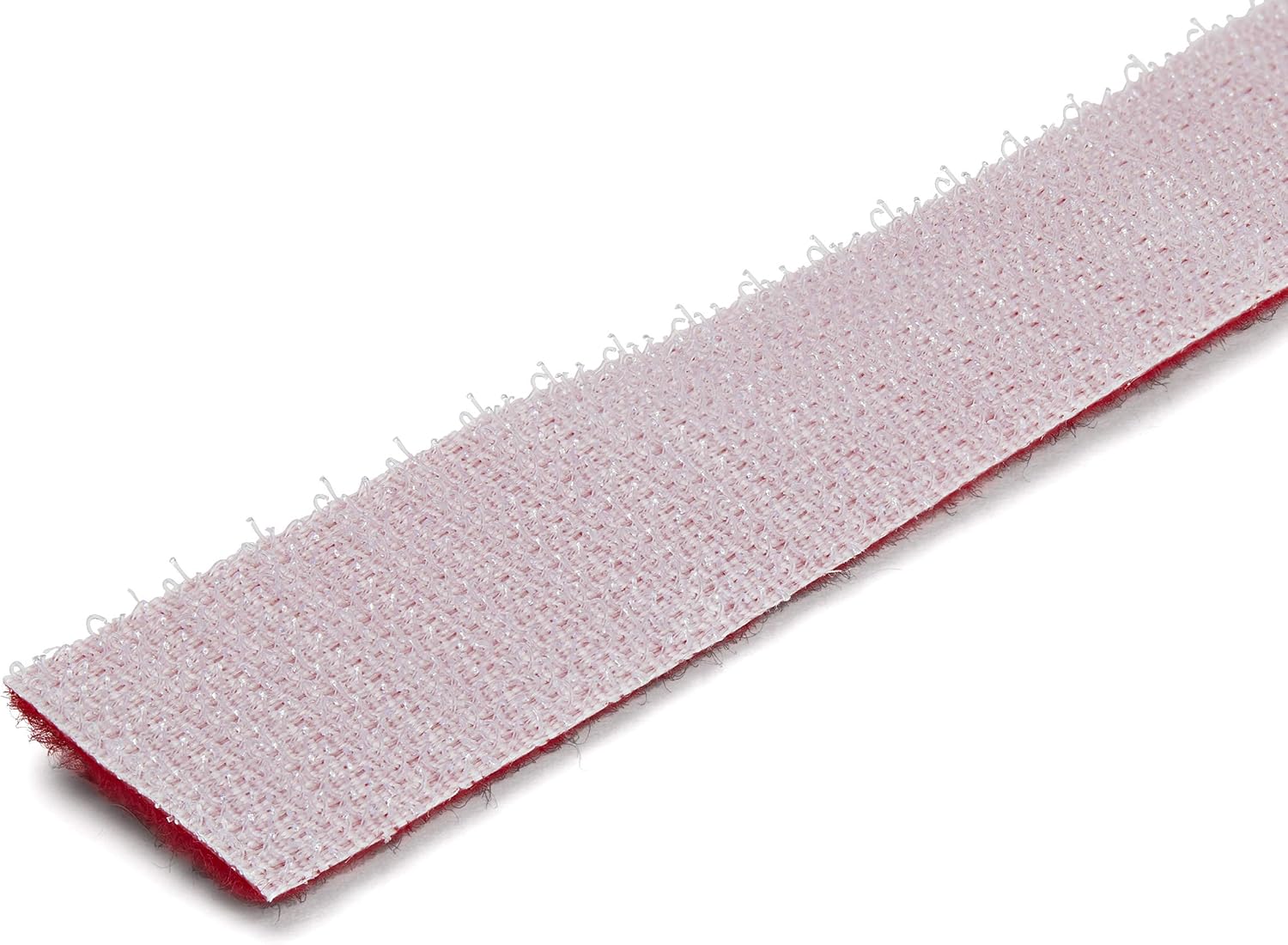 StarTech.com 50ft Hook and Loop Roll - Cut-to-Size Reusable Cable Ties - Bulk Industrial Wire Fastener Tape/Adjustable Fabric Wraps Red/Resuable Self Gripping Cable Management Straps (HKLP50RD)