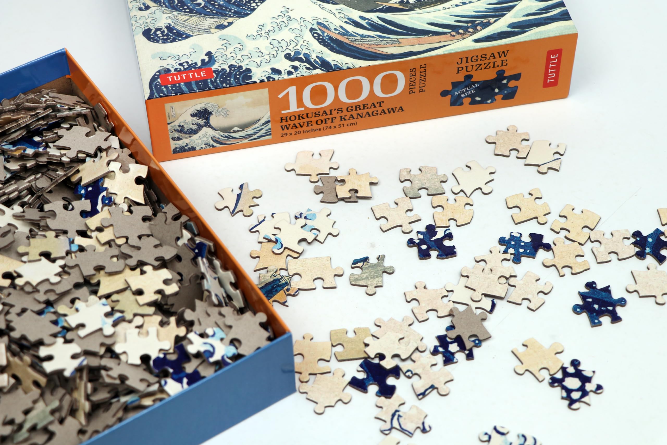 Amazon | Hokusai's Great Wave: 1000 Piece Jigsaw Puzzle