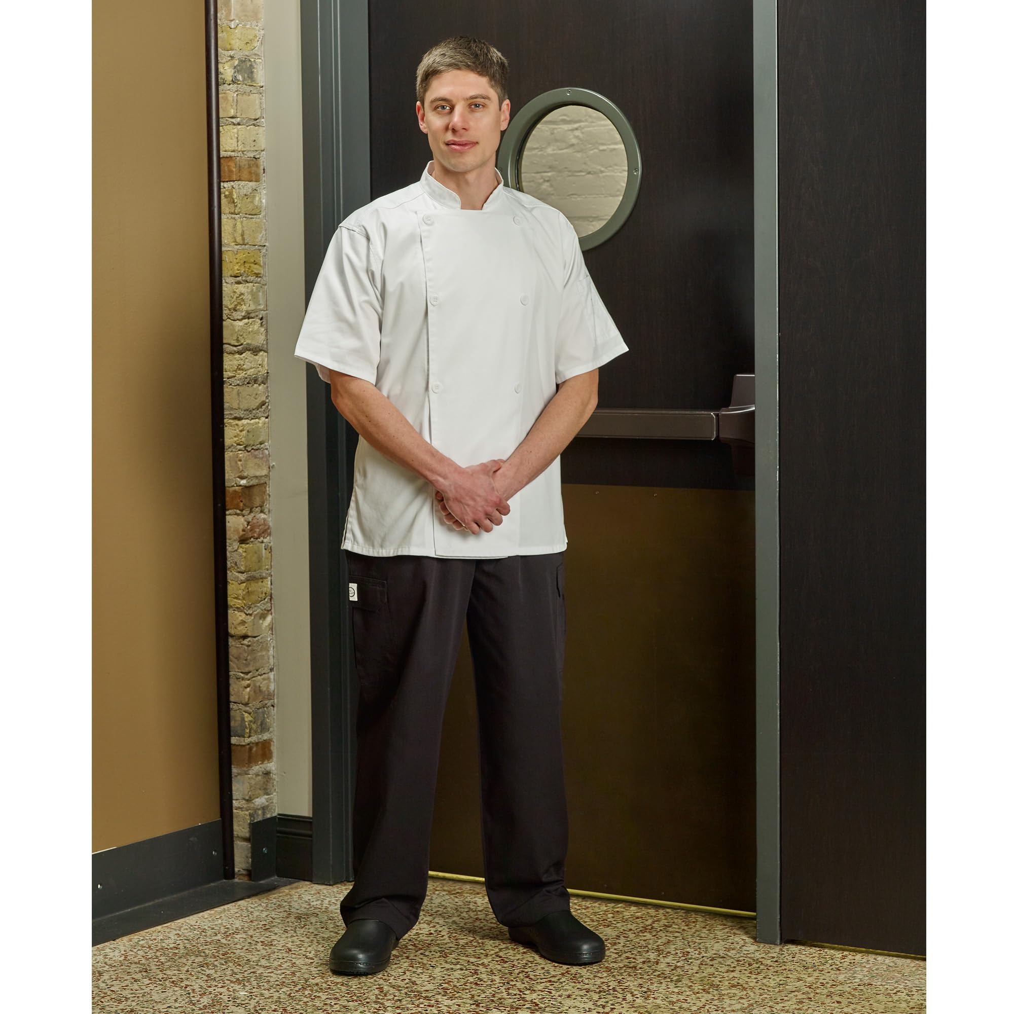 Mercer Culinary Unisex Short Sleeve Kurze Ärmel (1er Pack)